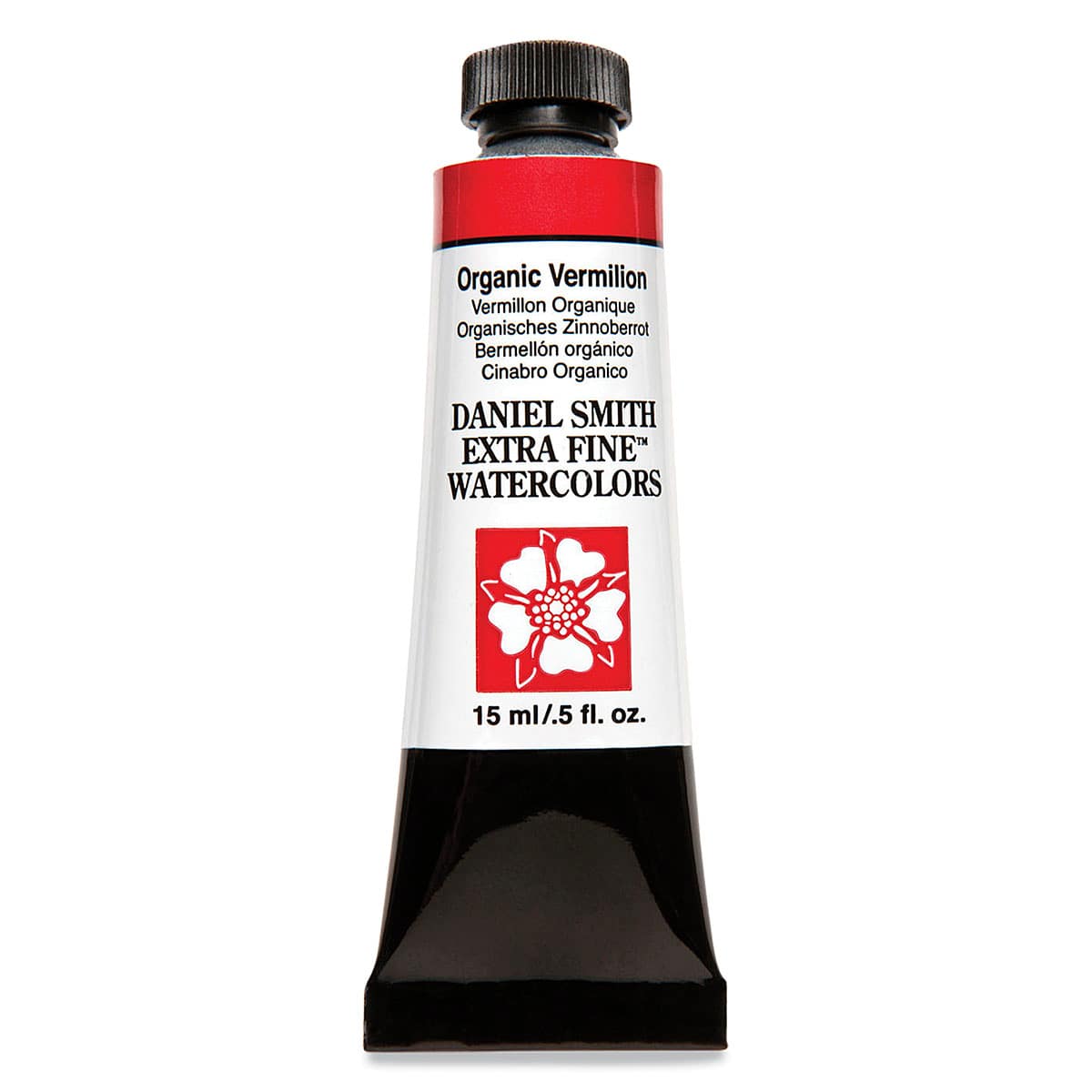 Daniel Smith Extra Fine Watercolor - Organic Vermilion, 15 ml Tube