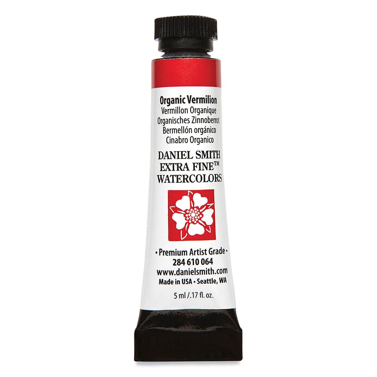 Daniel Smith Extra Fine Watercolor - Organic Vermilion, 5 ml Tube