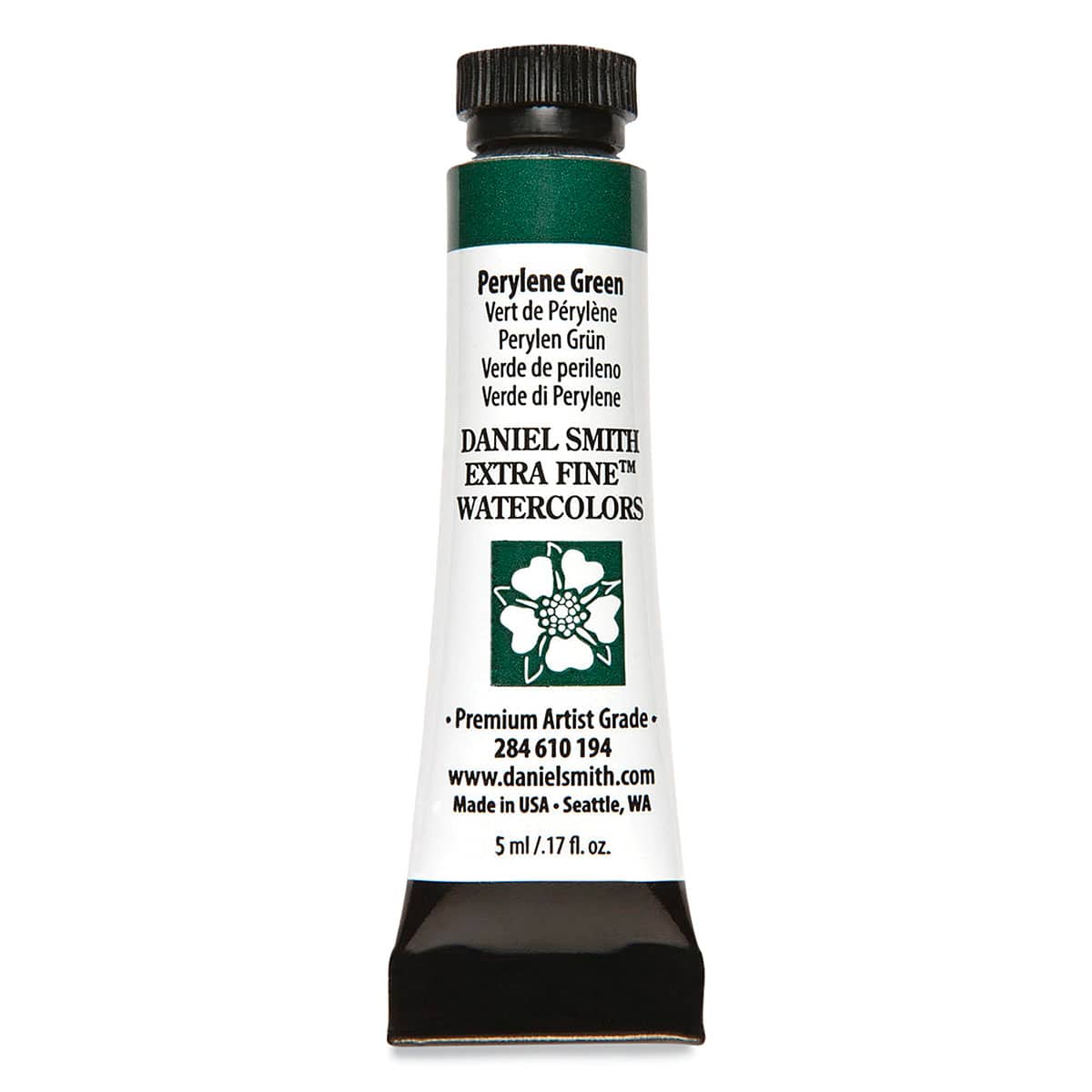 Daniel Smith Extra Fine Watercolor - Perylene Green, 5 ml Tube