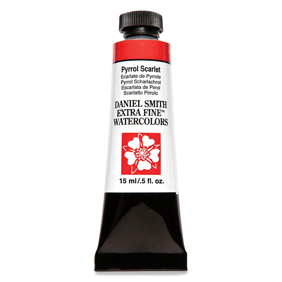 Daniel Smith Extra Fine Watercolor - Pyrrol Scarlet, 15 ml Tube