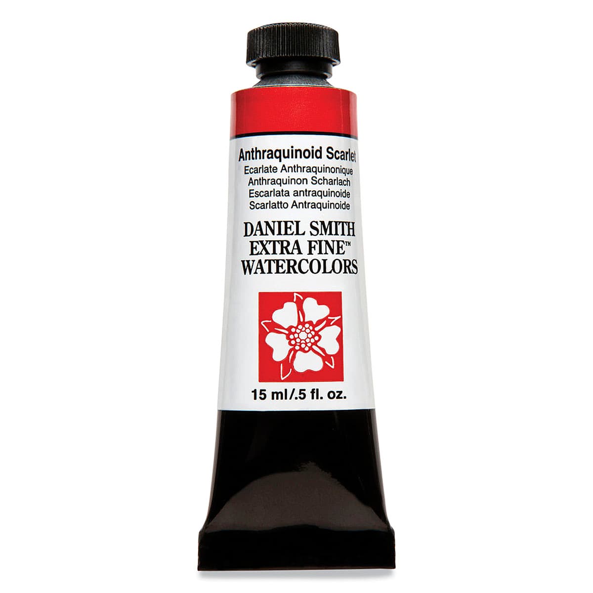 Daniel Smith Extra Fine Watercolor - Anthraquinoid Scarlet, 15 ml Tube