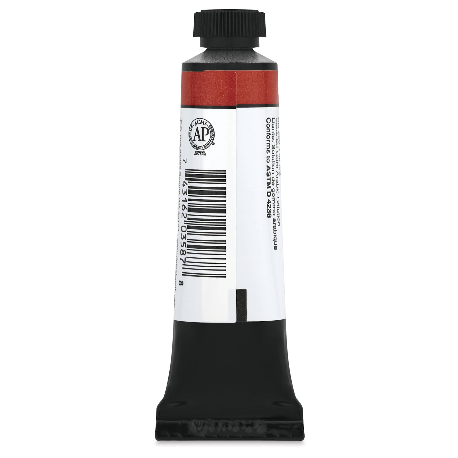 Daniel Smith Extra Fine Watercolor - Earthy Light Red, 15 ml Tube, back