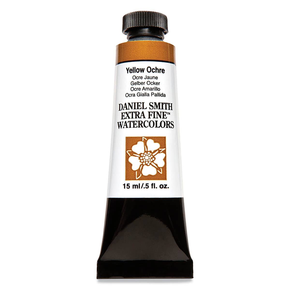 Daniel Smith Extra Fine Watercolor - Yellow Ochre, 15 ml, Tube