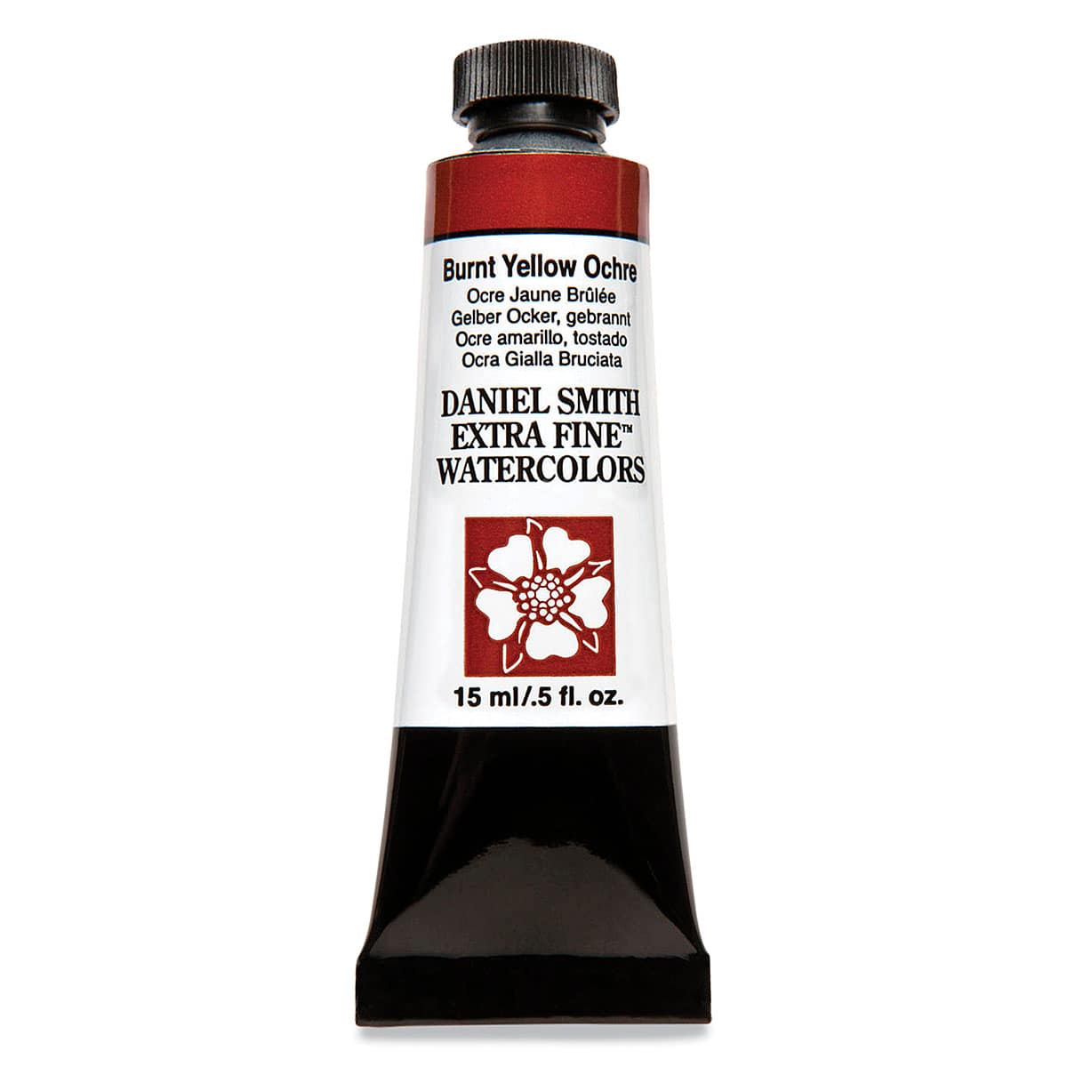 Daniel Smith Extra Fine Watercolor - Burnt Yellow Ochre, 15 ml Tube