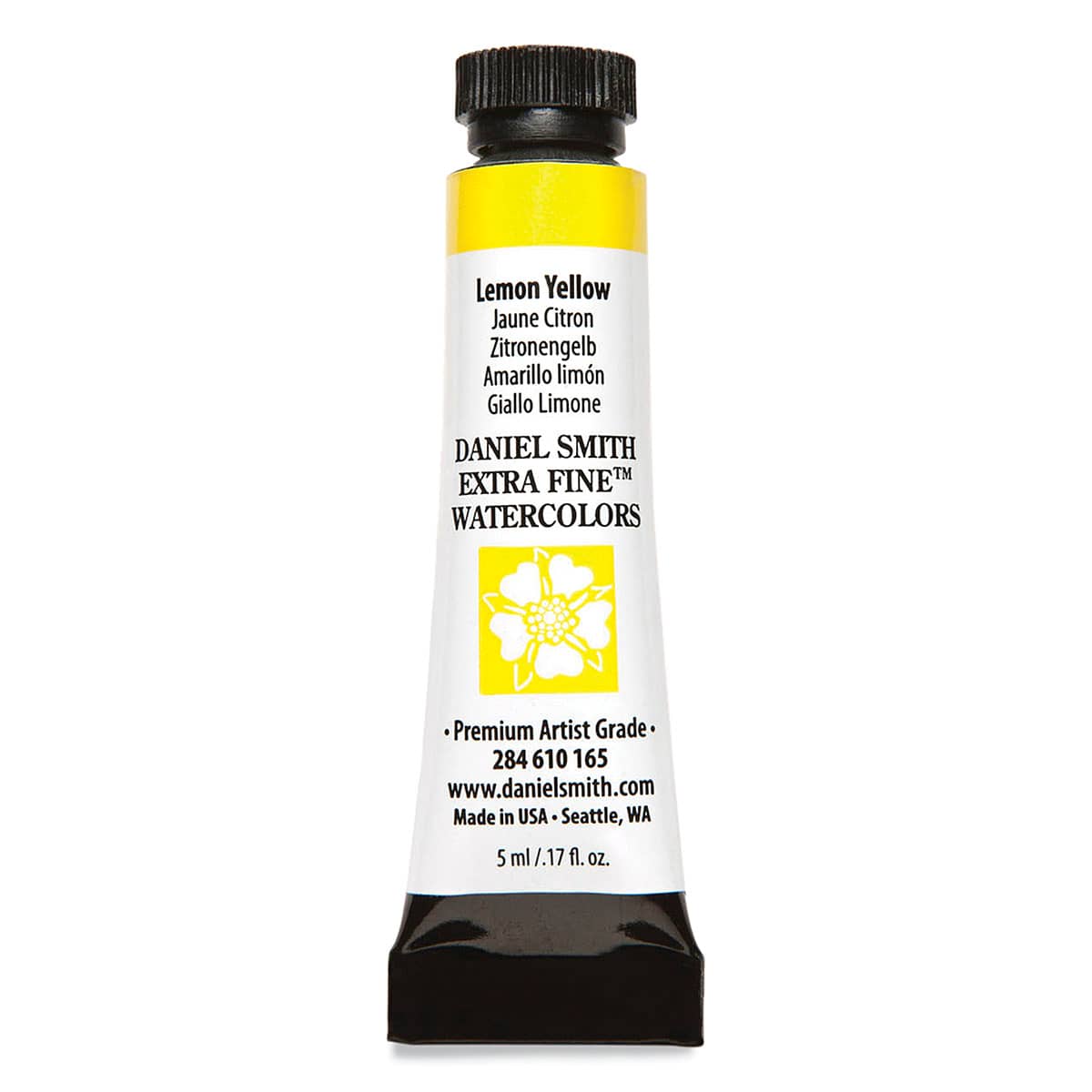 Daniel Smith Extra Fine Watercolor - Lemon Yellow, 5 ml Tube