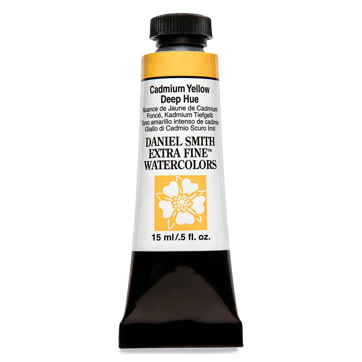 Daniel Smith Extra Fine Watercolor - Cadmium Yellow Deep Hue, 15 ml Tube