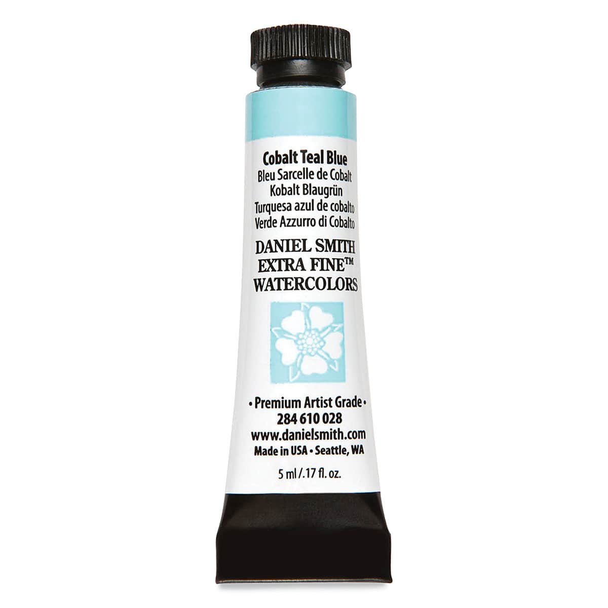 Daniel Smith Extra Fine Watercolor - Cobalt Teal Blue, 5 ml Tube