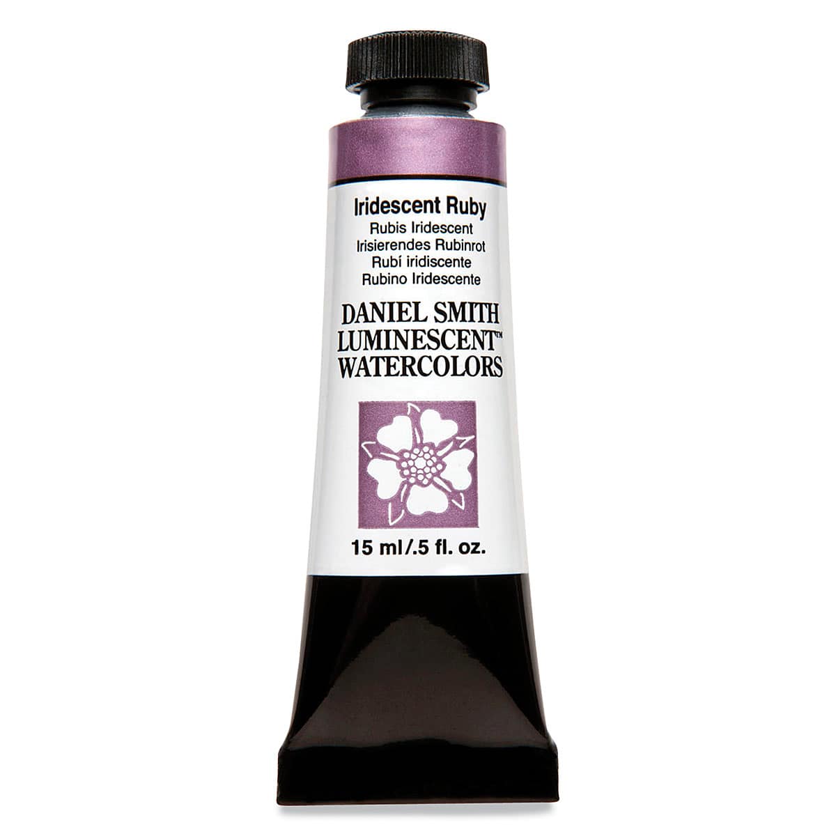 Daniel Smith Luminescent Watercolor - Iridescent Ruby, 15 ml, Tube