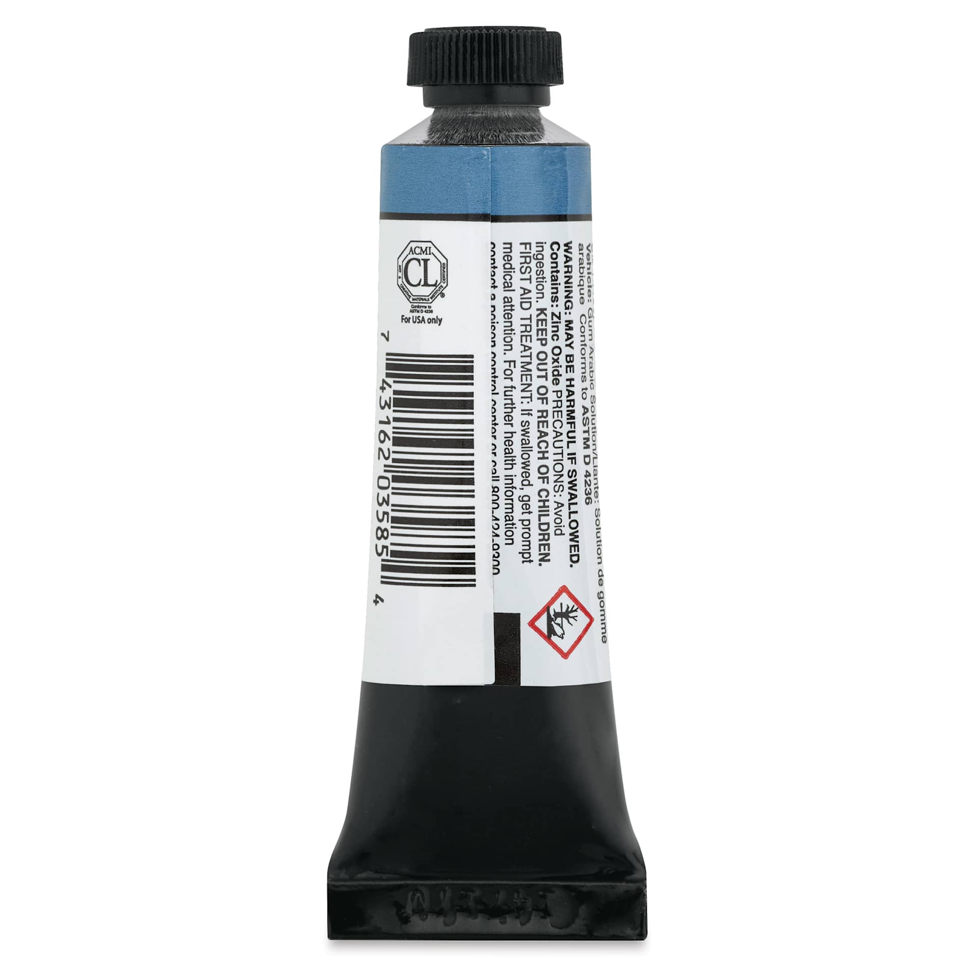 Daniel Smith Extra Fine Watercolor - King's Royal Blue, 15 ml Tube (back)