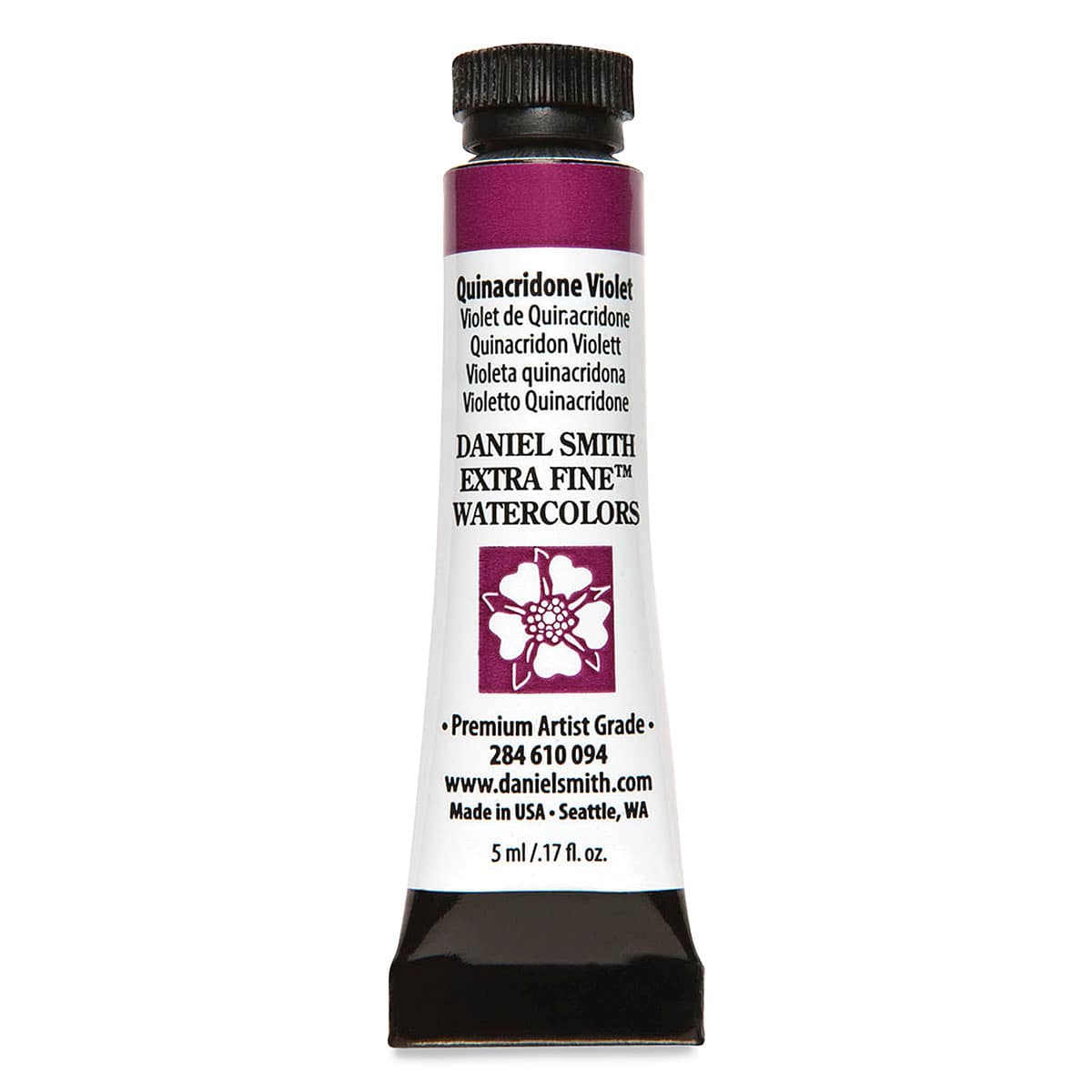 Daniel Smith Extra Fine Watercolor - Quinacridone Violet, 5 ml Tube