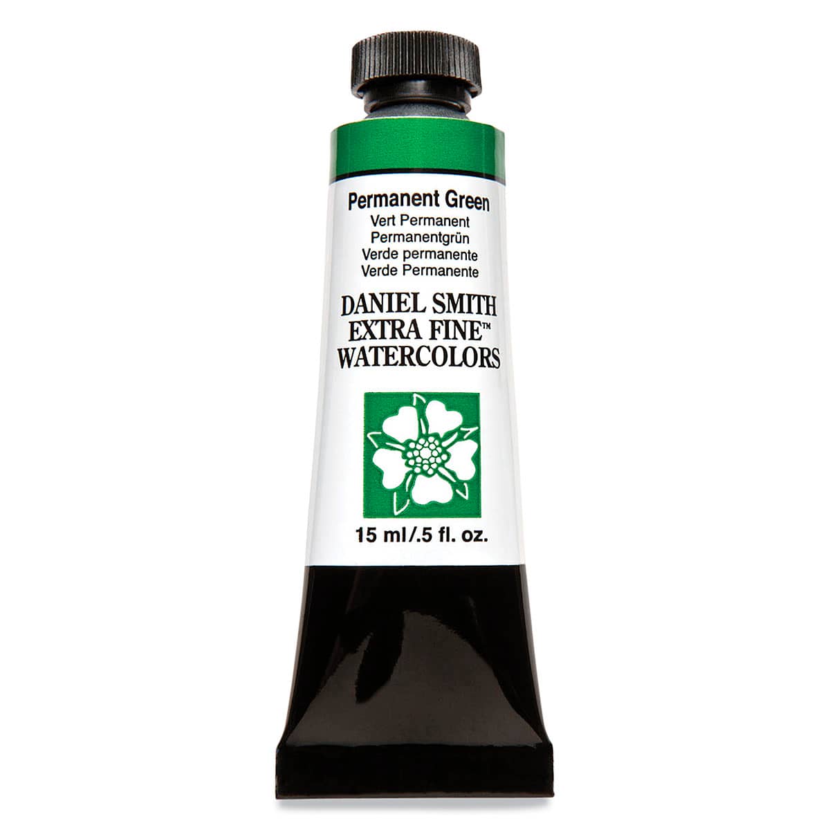 Daniel Smith Extra Fine Watercolor - Permanent Green, 15 ml Tube