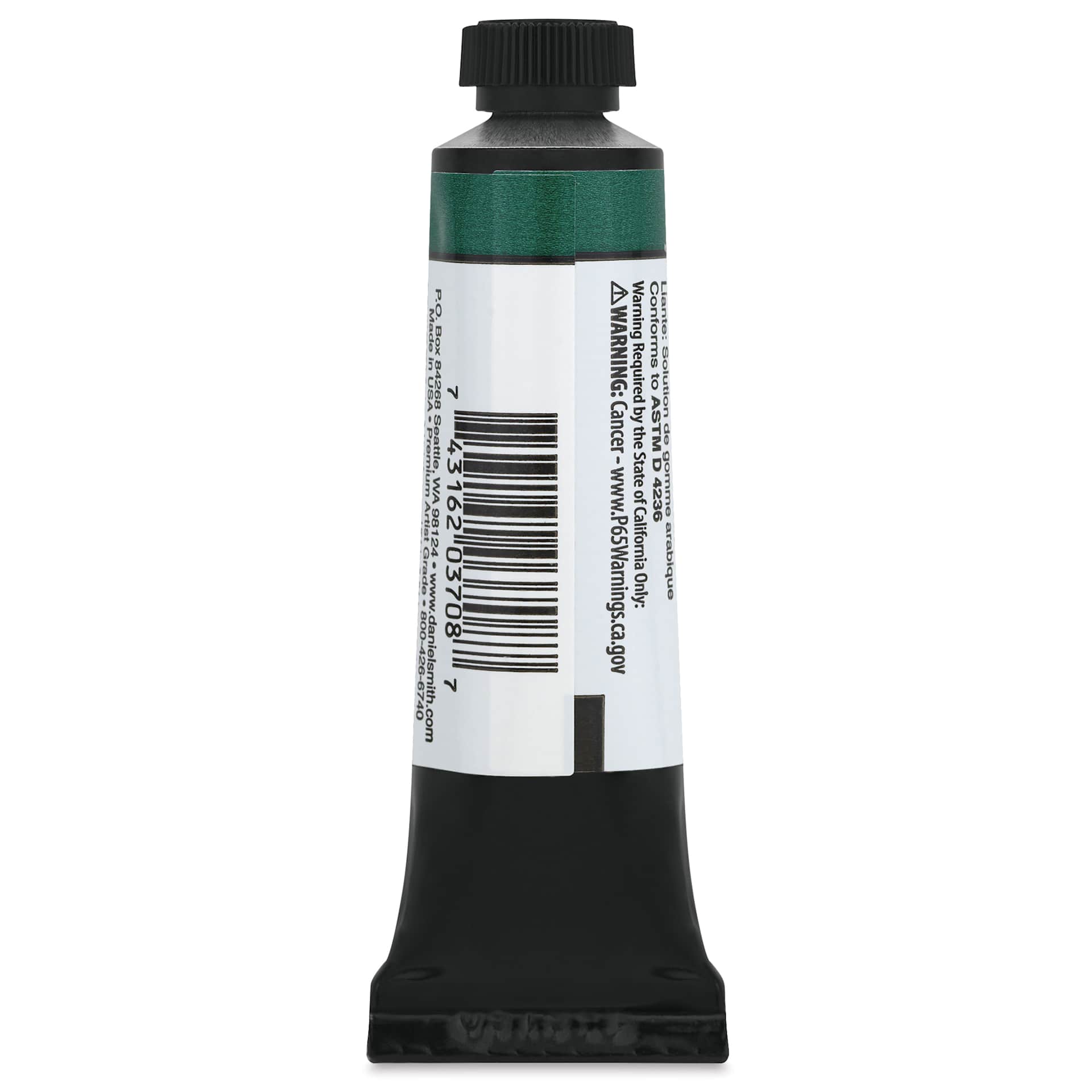 Daniel Smith Extra Fine Watercolor - Cobalt Green Deep, 15 ml Tube back
