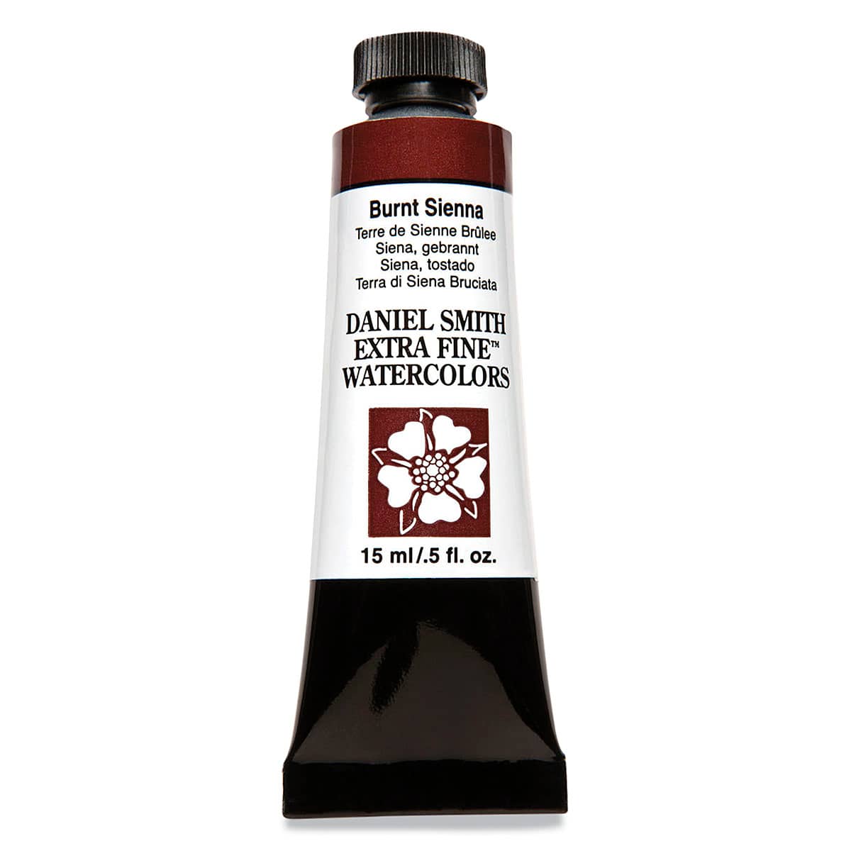 Daniel Smith Extra Fine Watercolor - Burnt Sienna, 15 ml Tube