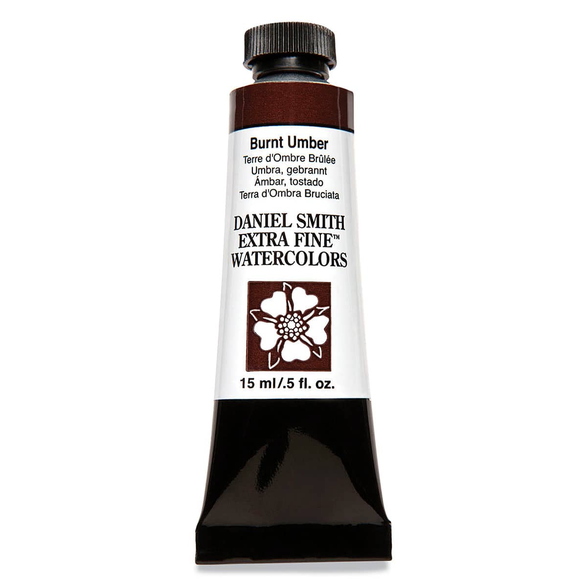 Daniel Smith Extra Fine Watercolor - Burnt Umber, 15 ml Tube