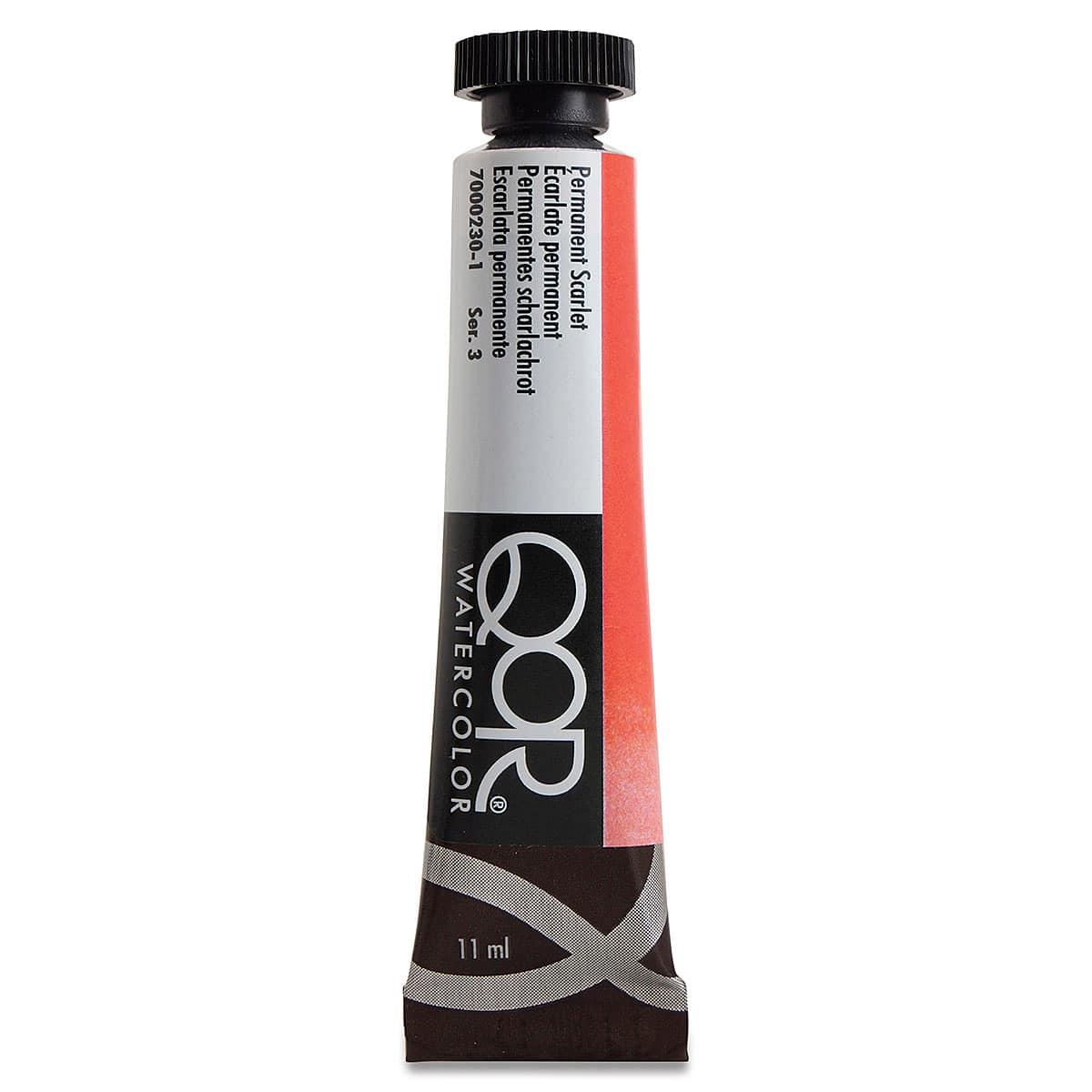 QoR Modern Watercolors - Permanent Scarlet, 11 ml tube