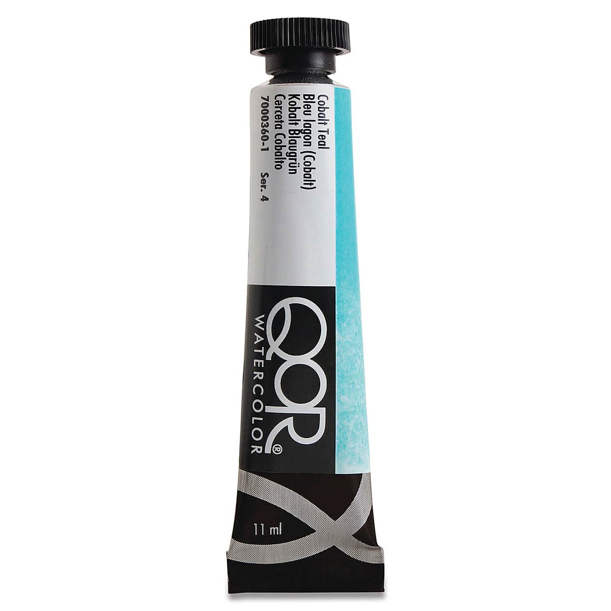 QoR Modern Watercolors - Cobalt Teal, 11 ml tube