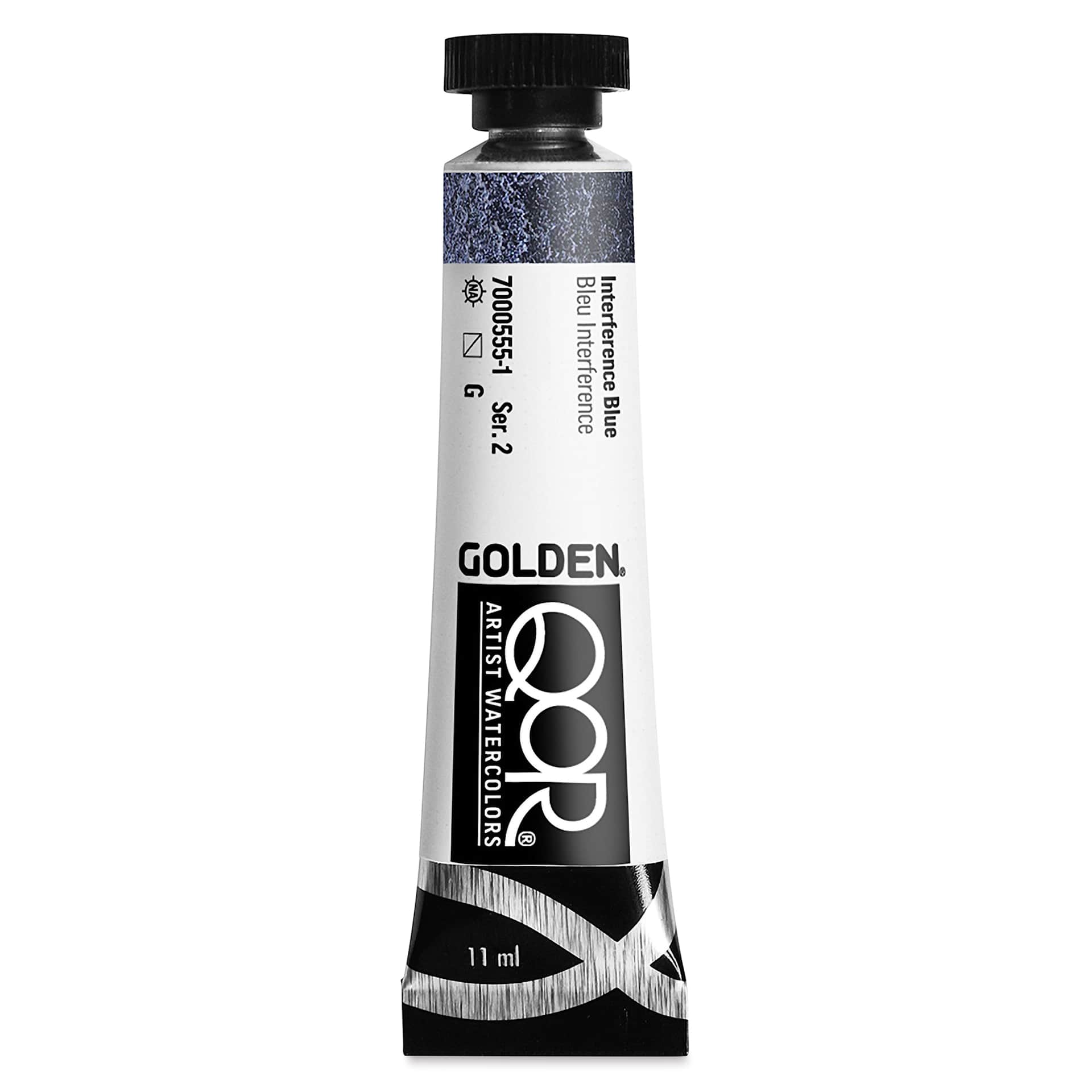 QoR Modern Watercolor - Interference Blue, 11 ml tube