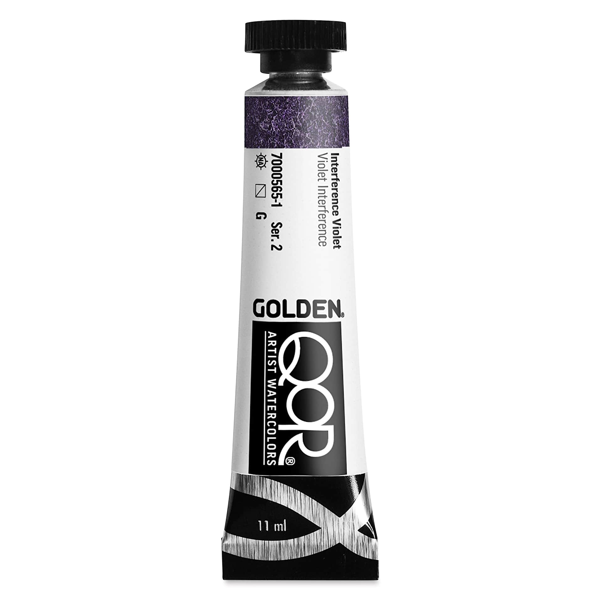 QoR Modern Watercolor - Interference Violet, 11 ml tube