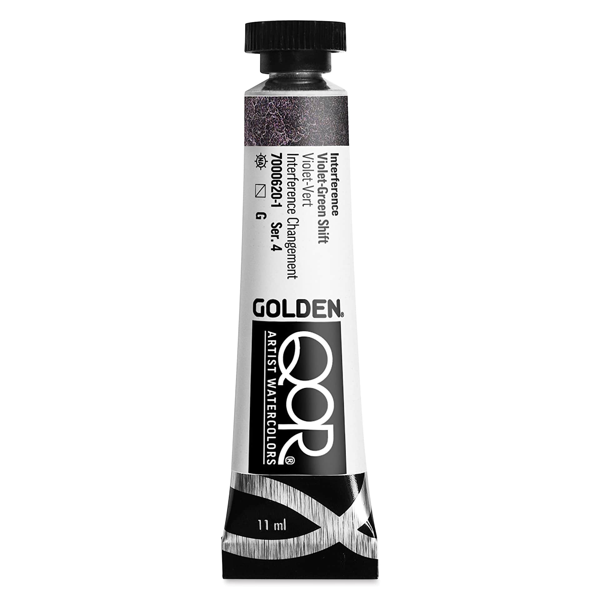 QoR Modern Watercolor - Interference Violet-Green Shift, 11 ml tube