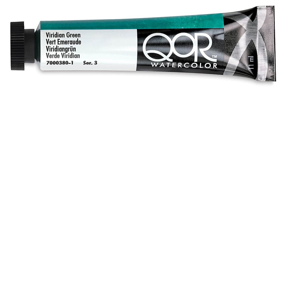QoR Modern Watercolors - Viridian Green, 11 ml tube