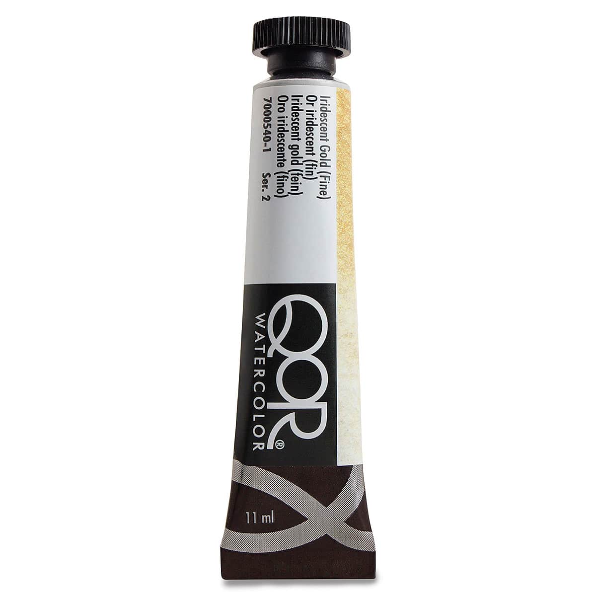 QoR Modern Watercolors - Iridescent Gold (Fine), 11 ml tube
