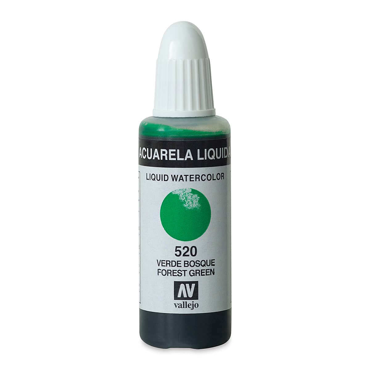 Vallejo Liquid Watercolor - Forest Green, 32 ml