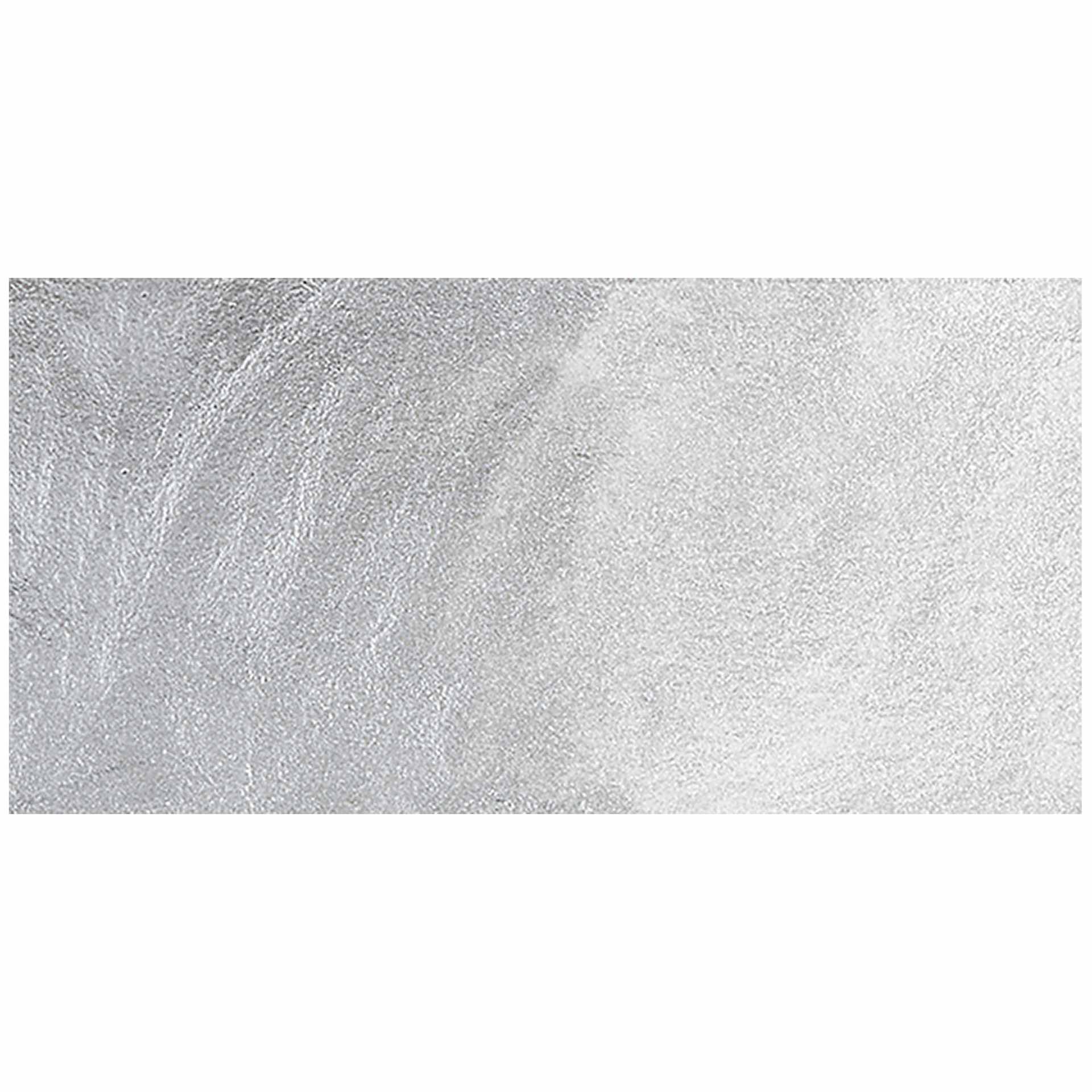 Derwent Watercolor Pan - Metallic Silver swatch