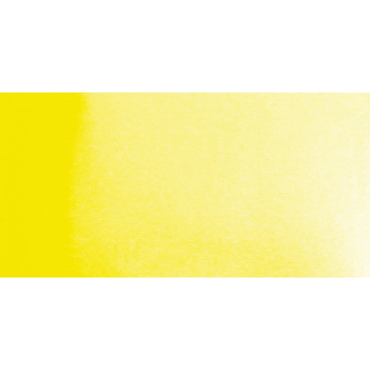 Rembrandt Watercolor Half Pan - Azo Yellow Light swatch