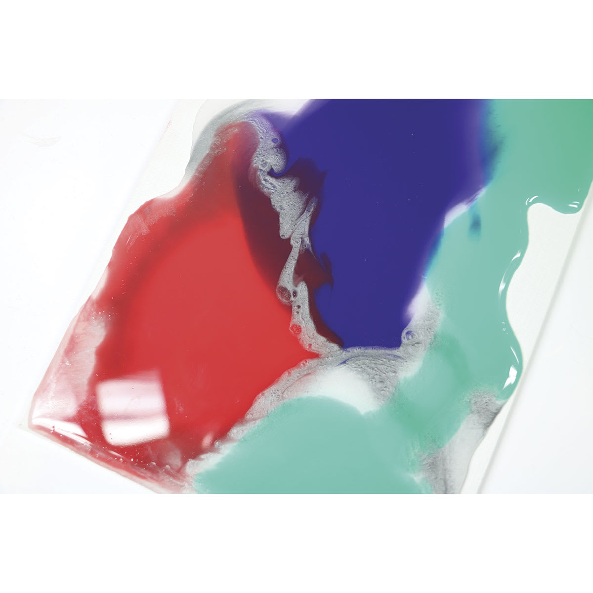 Pebeo Fluid Pigments - Finished artwork 