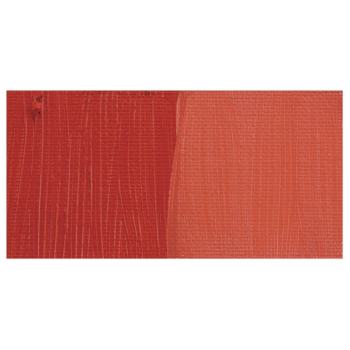 Cranfield Artists' Oil Paint - Napthol Vermillion swatch