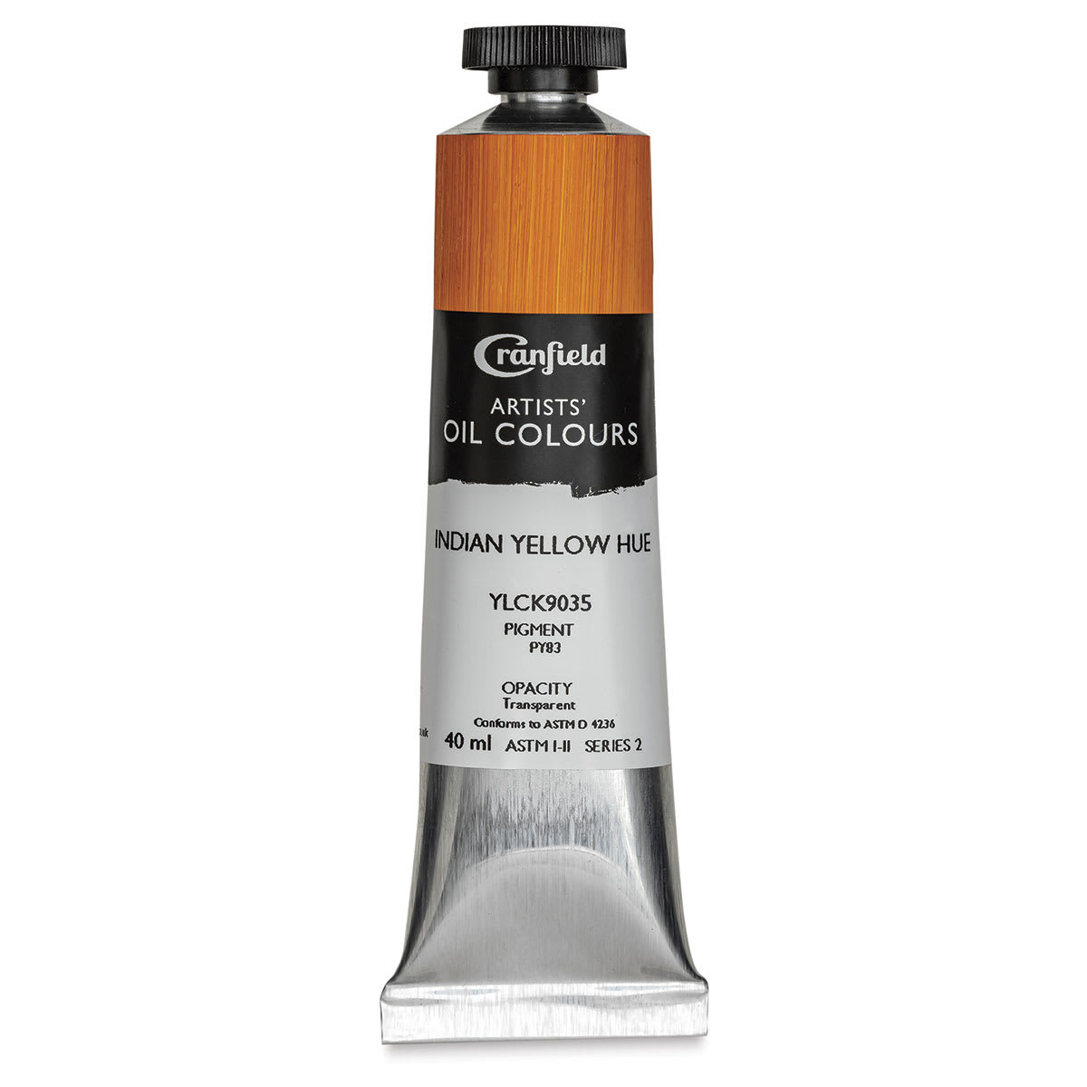 Cranfield Artists' Oils - Indian Yellow Hue, 40 ml, Tube