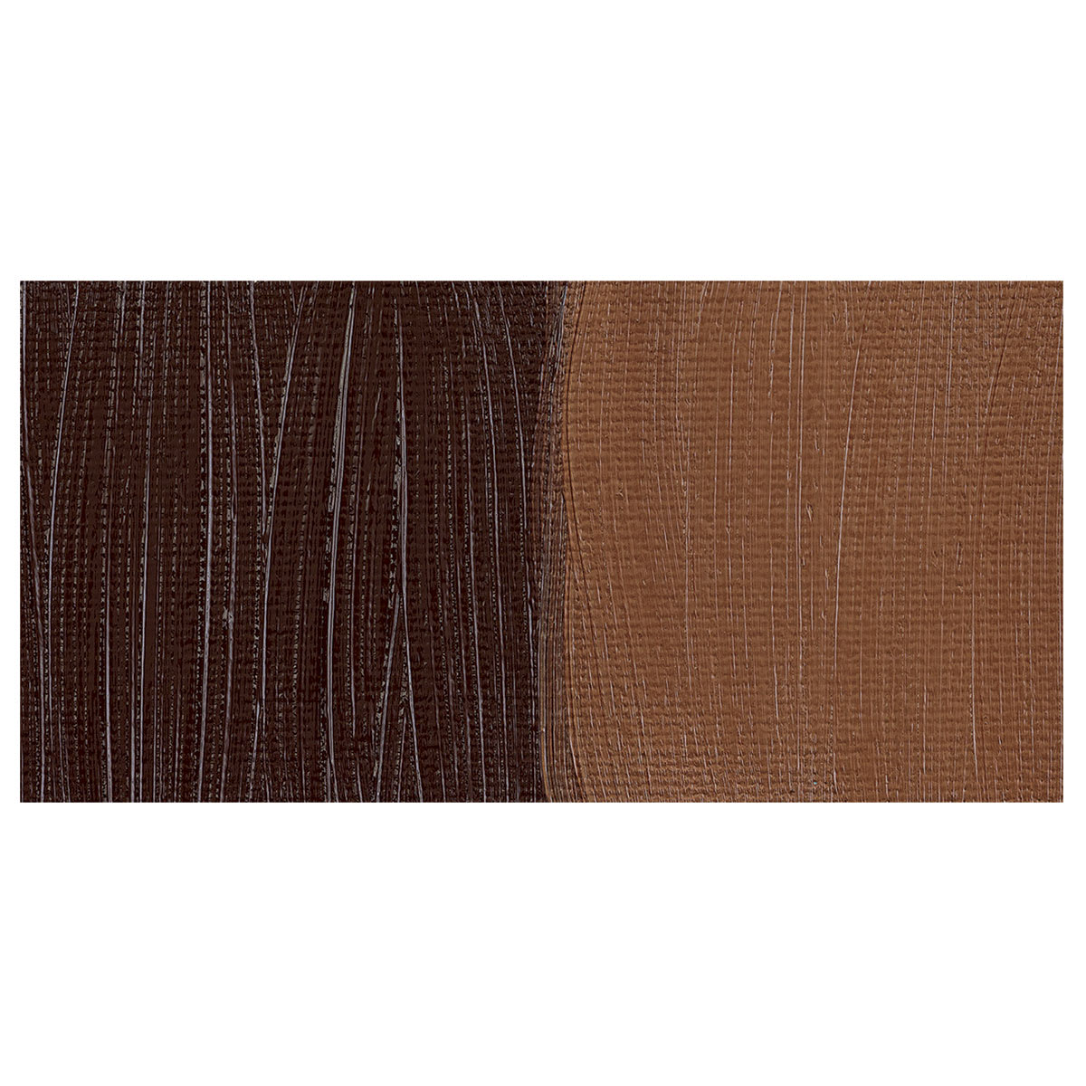 Cranfield Artists' Oil Paint - Burnt Sienna swatch
