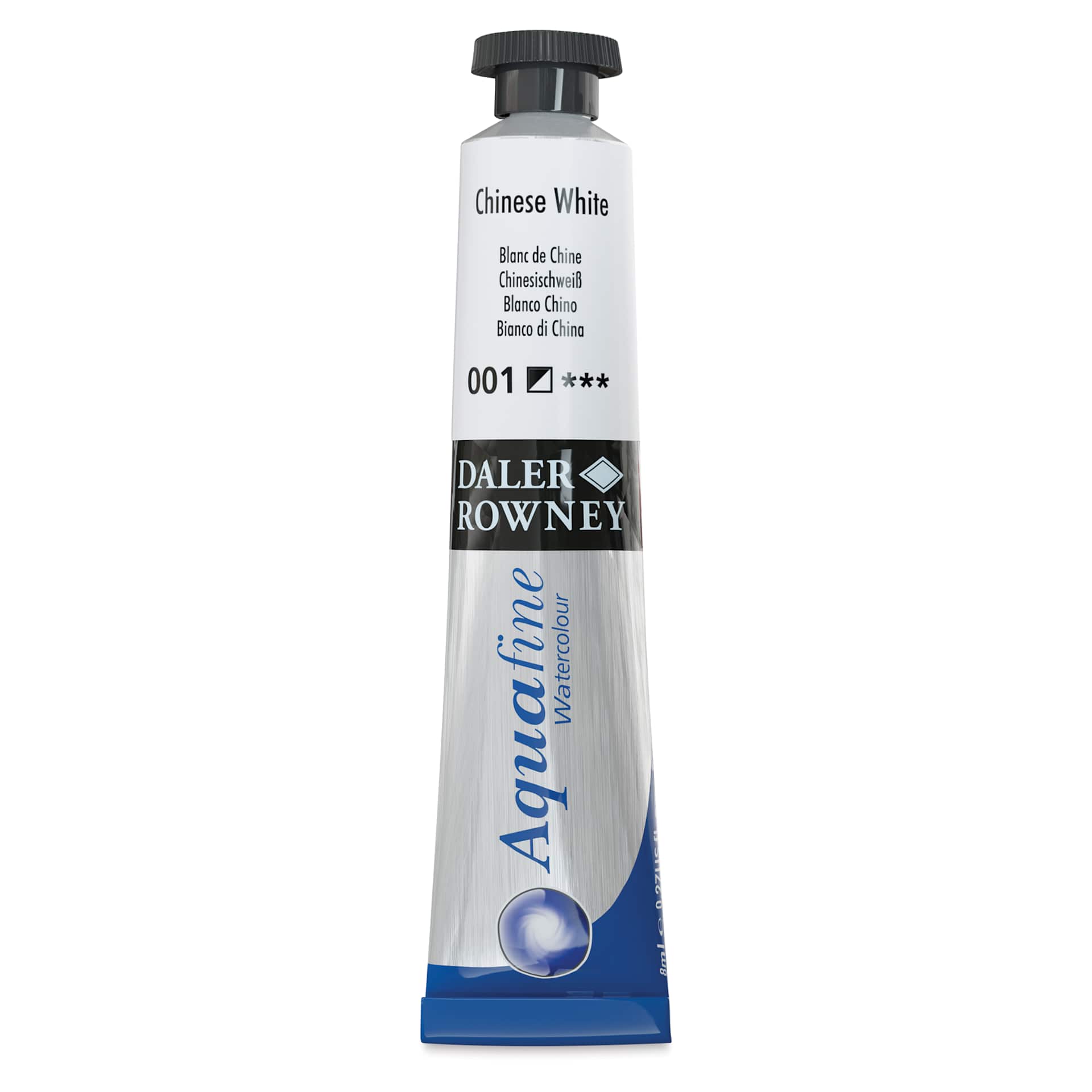 Daler-Rowney Aquafine Watercolor - Chinese White, 8 ml Tube