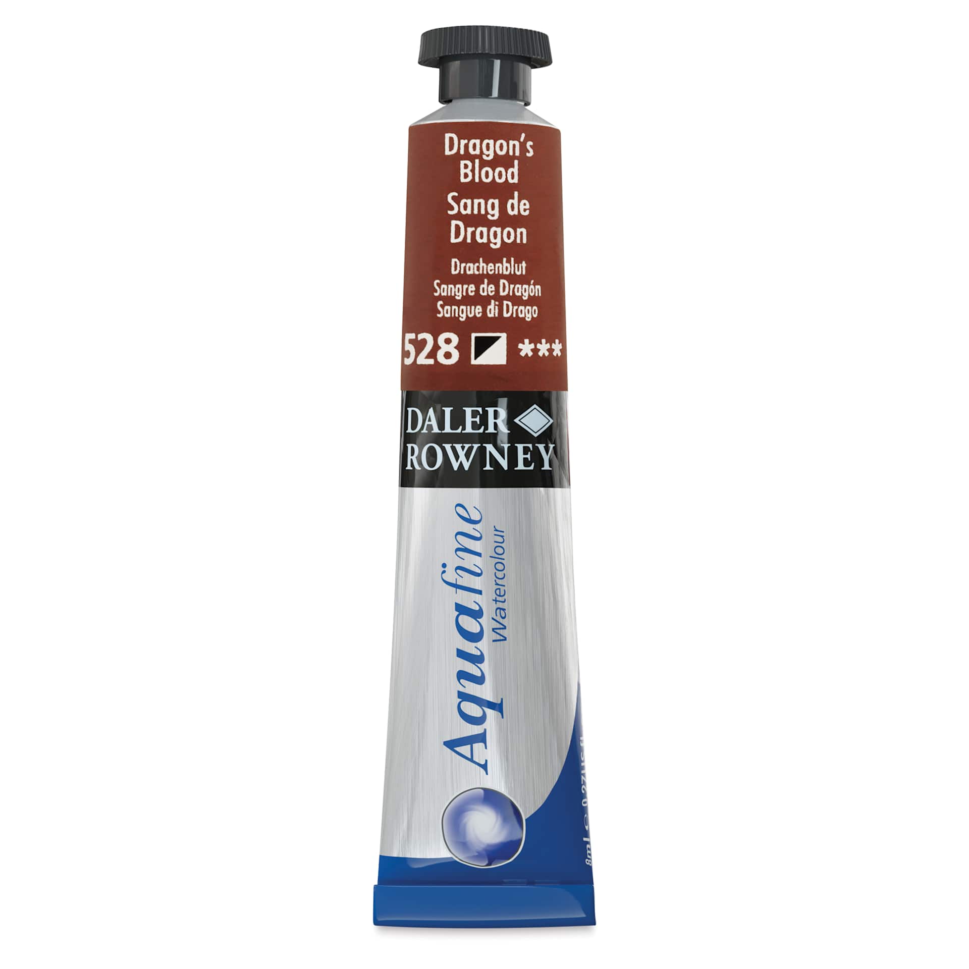 Daler-Rowney Aquafine Watercolor - Dragon's Blood, 8 ml Tube
