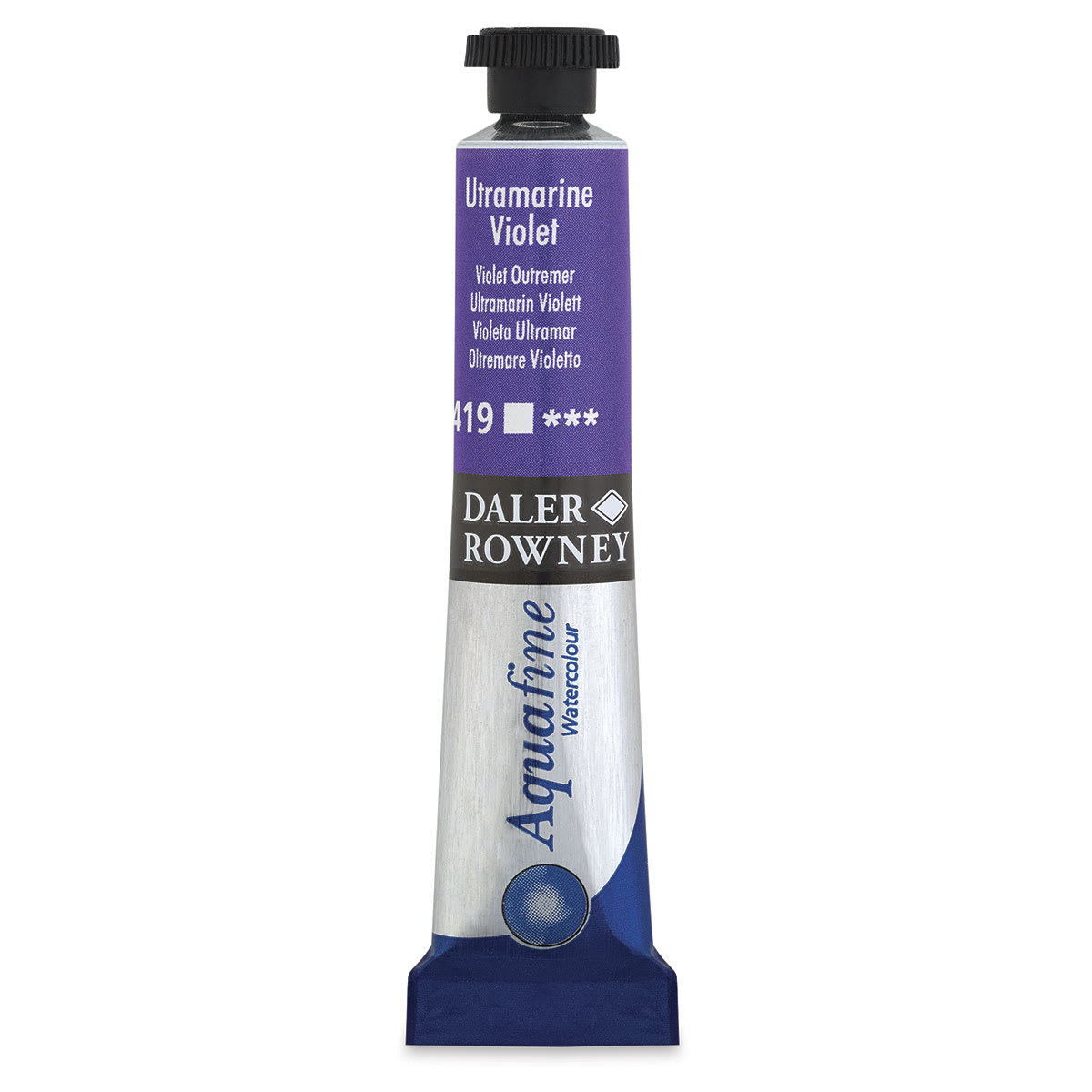 Daler-Rowney Aquafine Watercolors and Sets - Ultramarine Violet, 8 ml, Tube