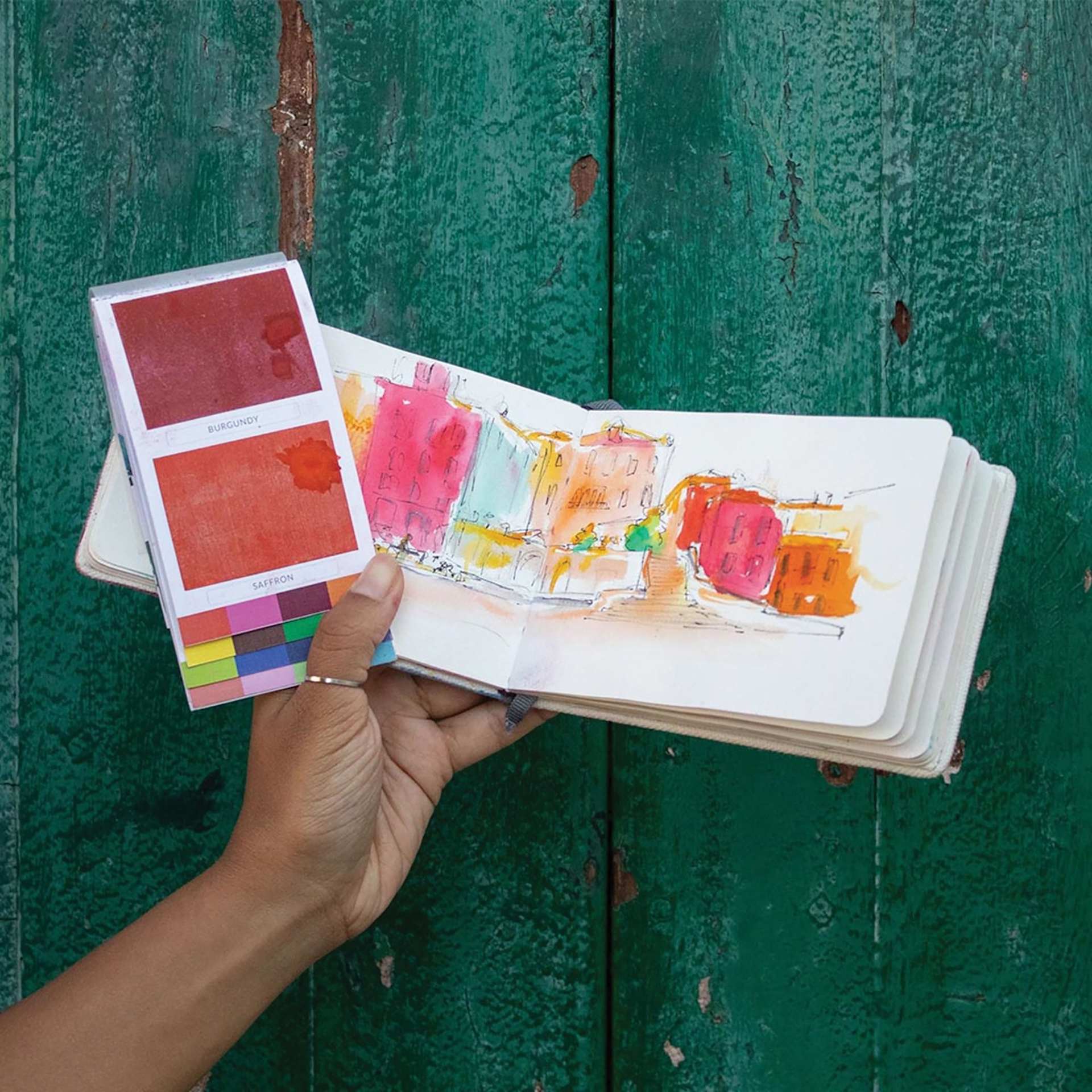 Viviva Colorsheets - Spring Colors, Set of 16 (color sheet and sketchobook)