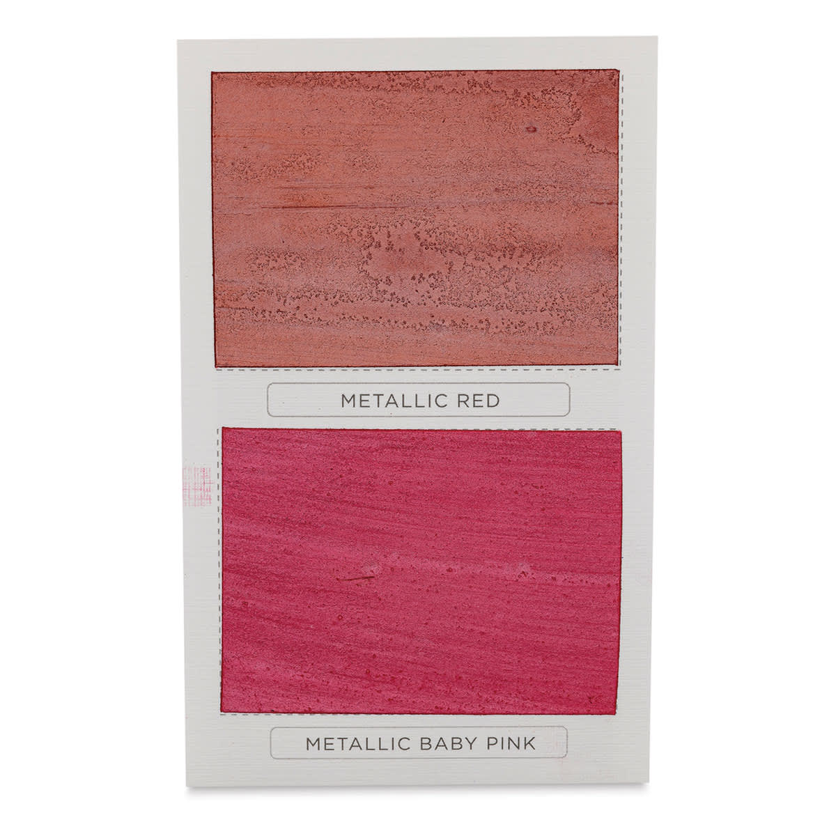 Viviva Colorsheets - Spring Colors (Metallic Red, Metallic Baby Pink)