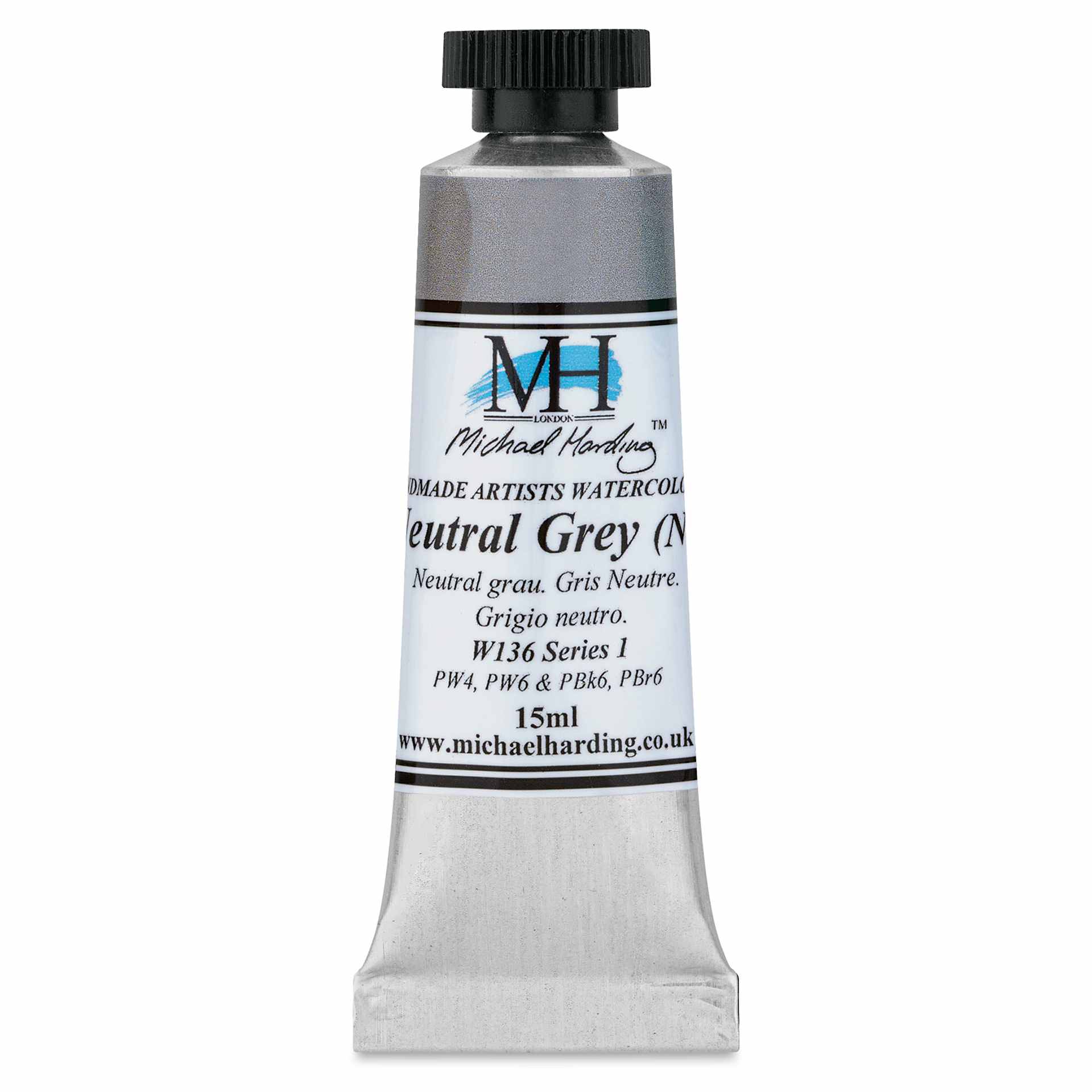 Michael Harding Artists Watercolor - Neutral Grey (N5), 15 ml