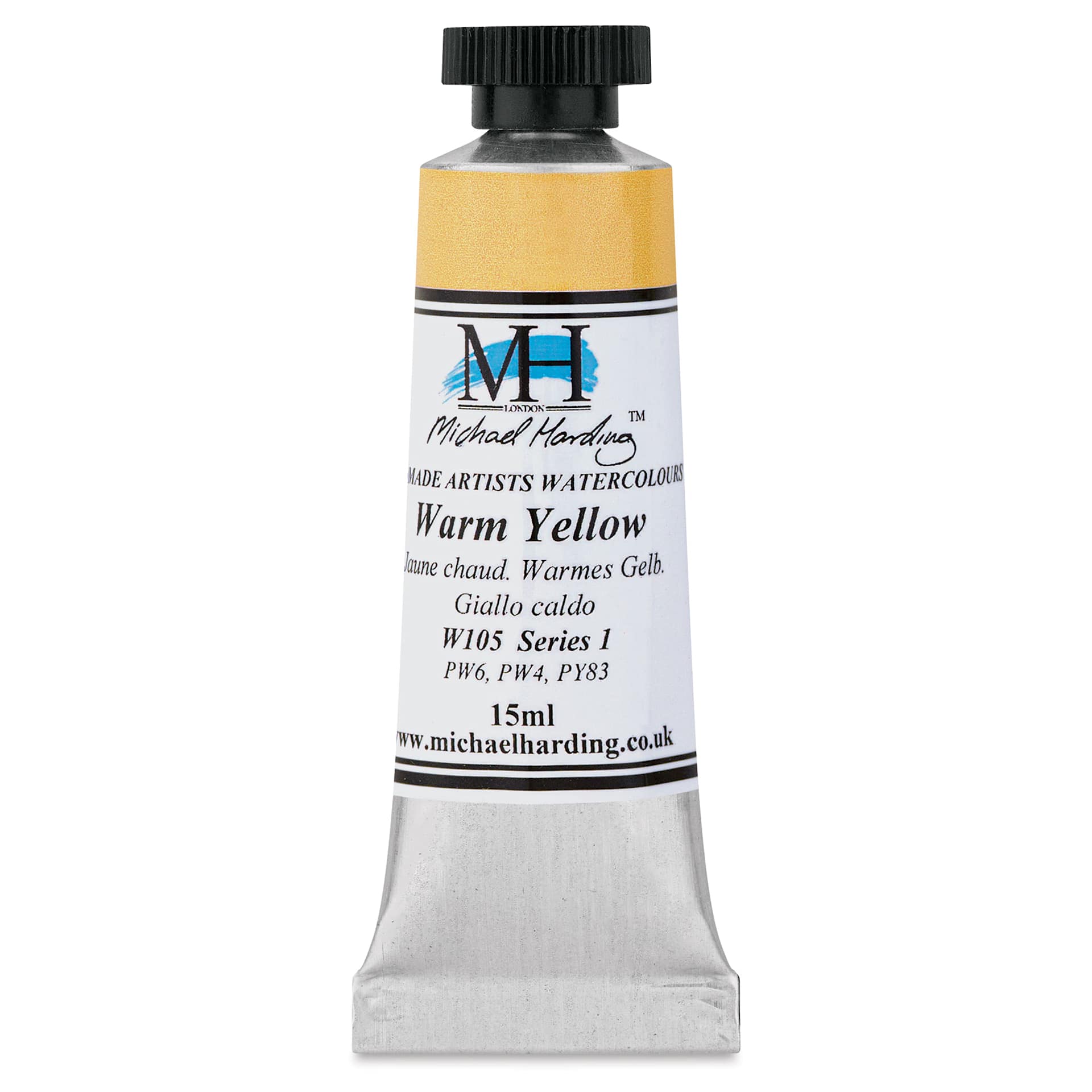 Michael Harding Artists Watercolor - Warm Yellow, 15 ml