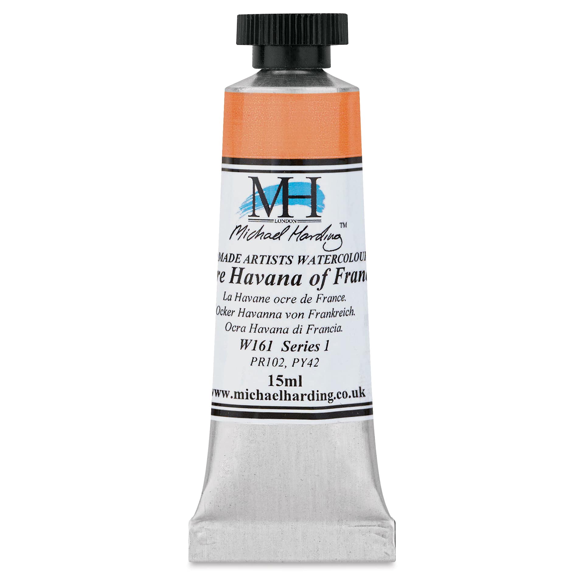 Michael Harding Artists Watercolor - Ochre Havana of France, 15 ml