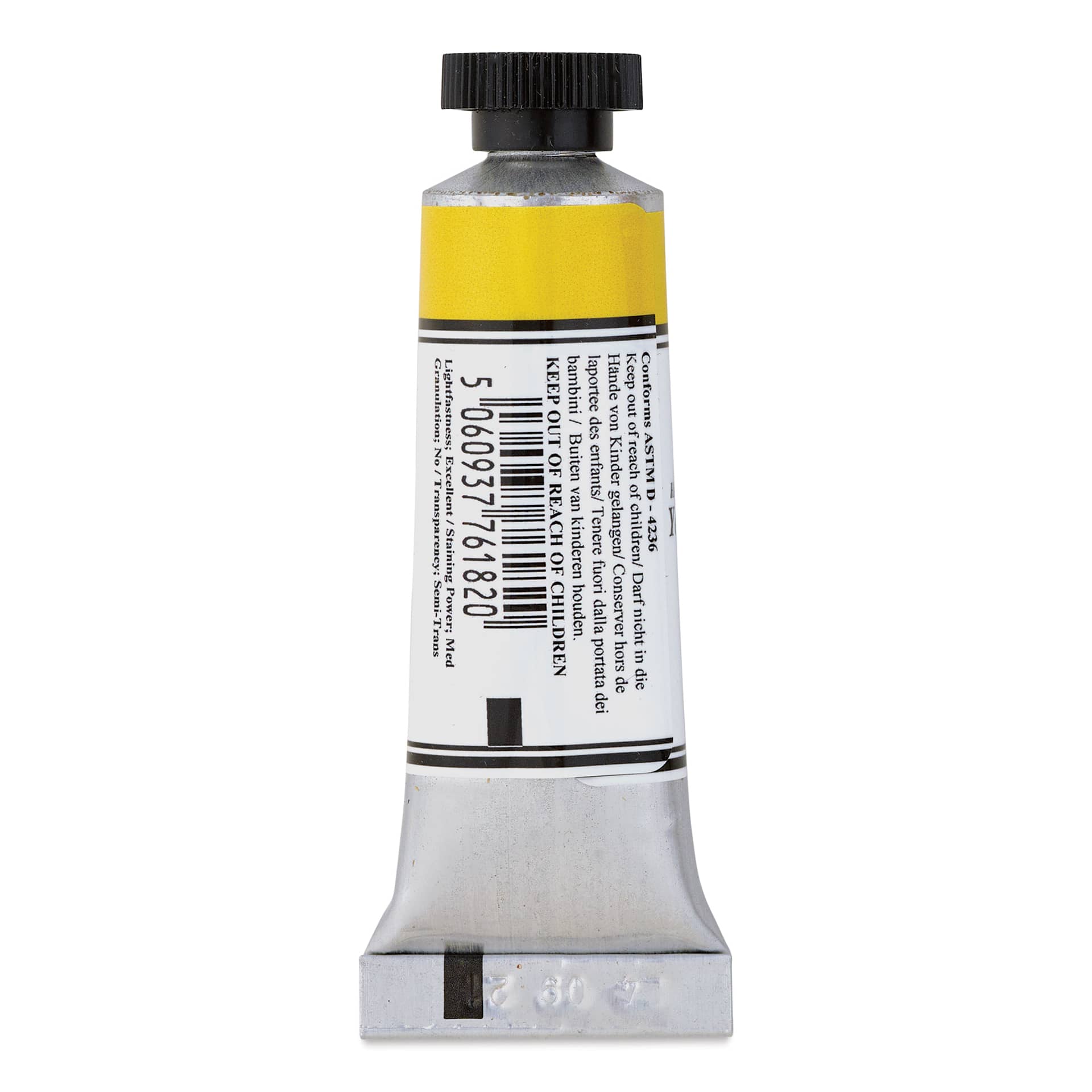 Michael Harding Artists Watercolor - Yellow Benzimidazolone, 15 ml back