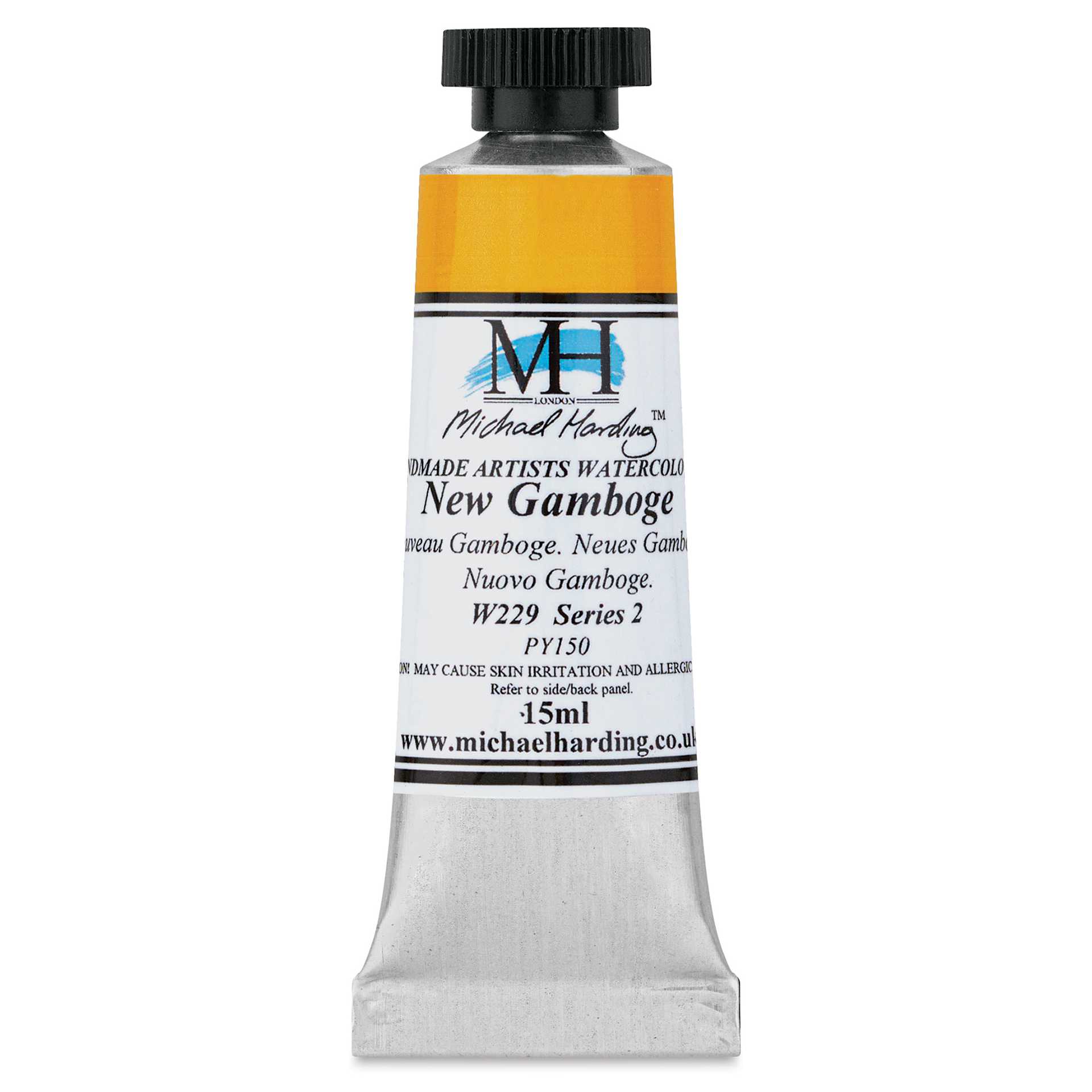 Michael Harding Artists Watercolor - New Gamboge, 15 ml Michael Harding Artists Watercolor - New Gamboge, 15 ml