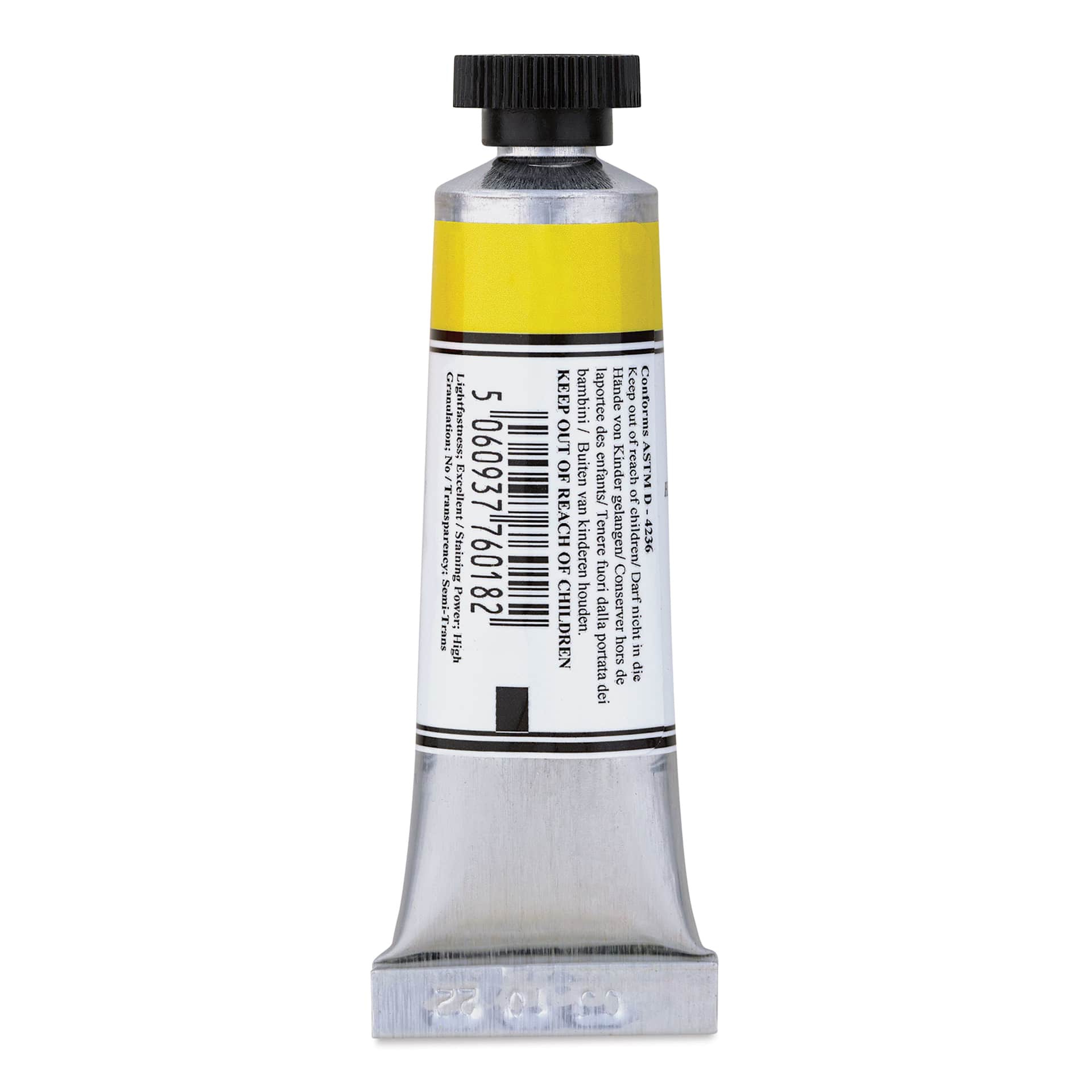 Michael Harding Artists Watercolor - Yellow Lake, 15 ml back