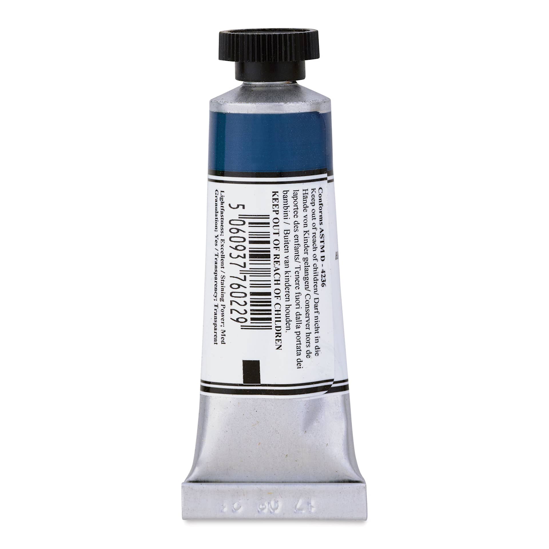Michael Harding Artists Watercolor - Prussian Blue, 15 ml back