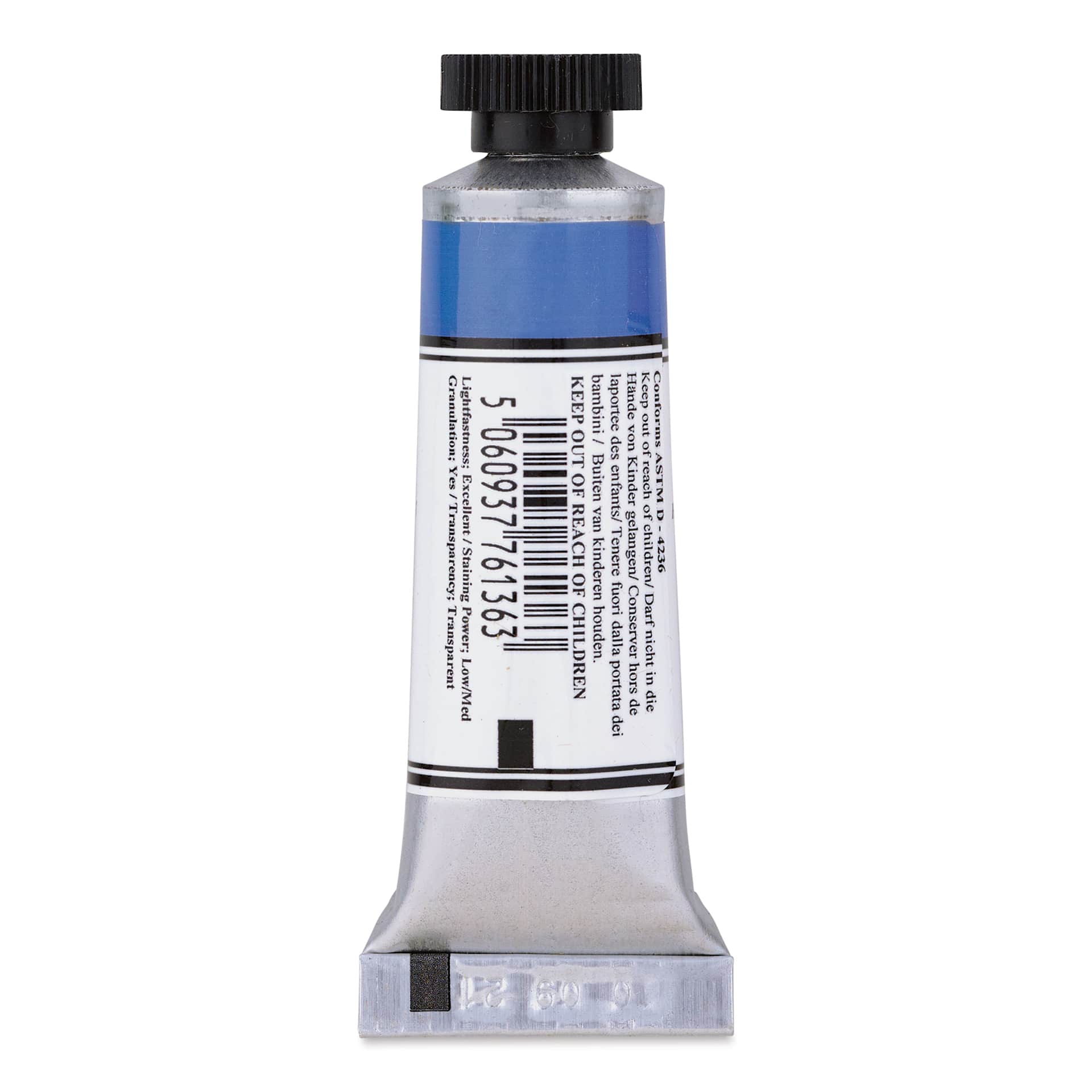 Michael Harding Artists Watercolor - Ultramarine Blue, 15 ml back