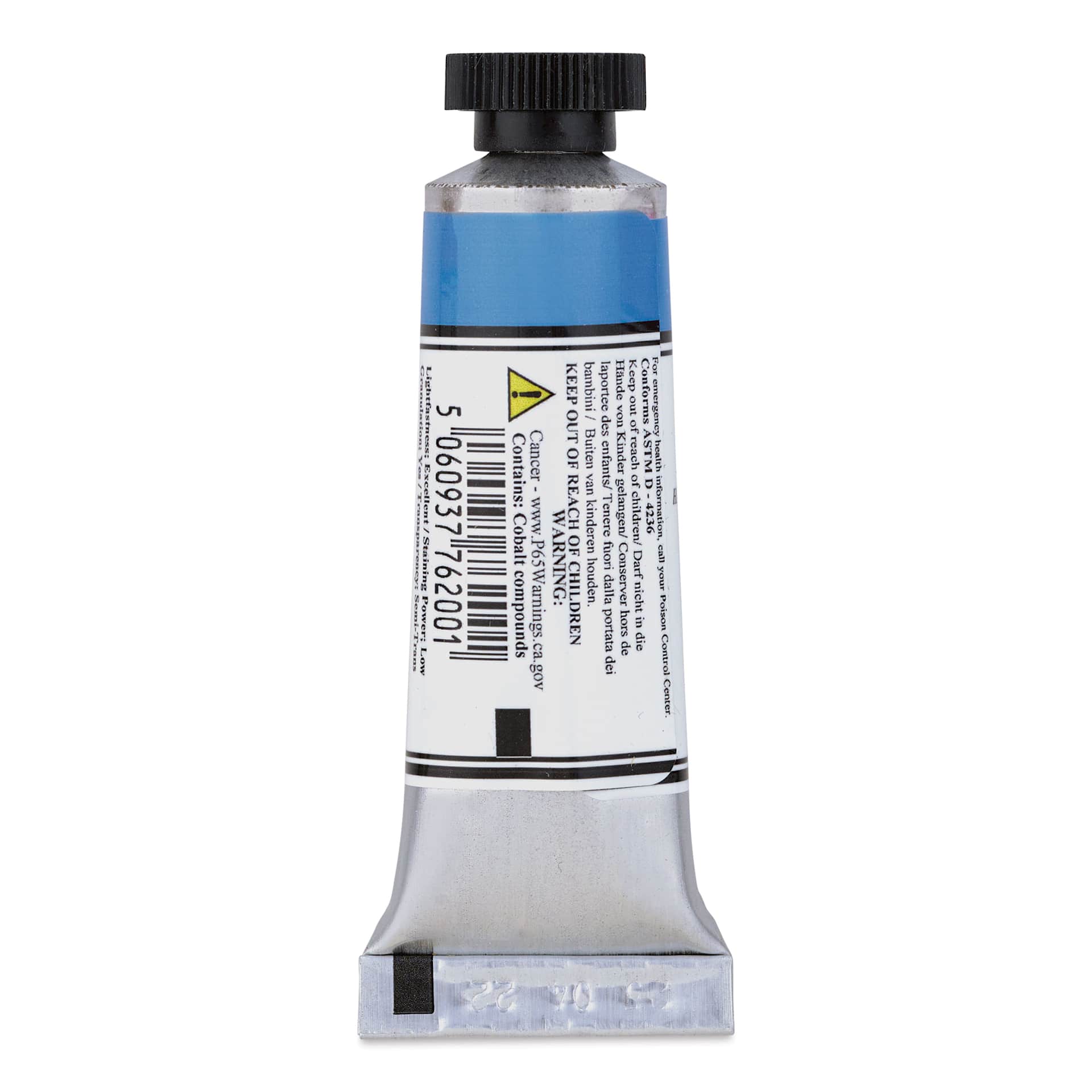 Michael Harding Artists Watercolor - Blue Verditer, 15 ml back