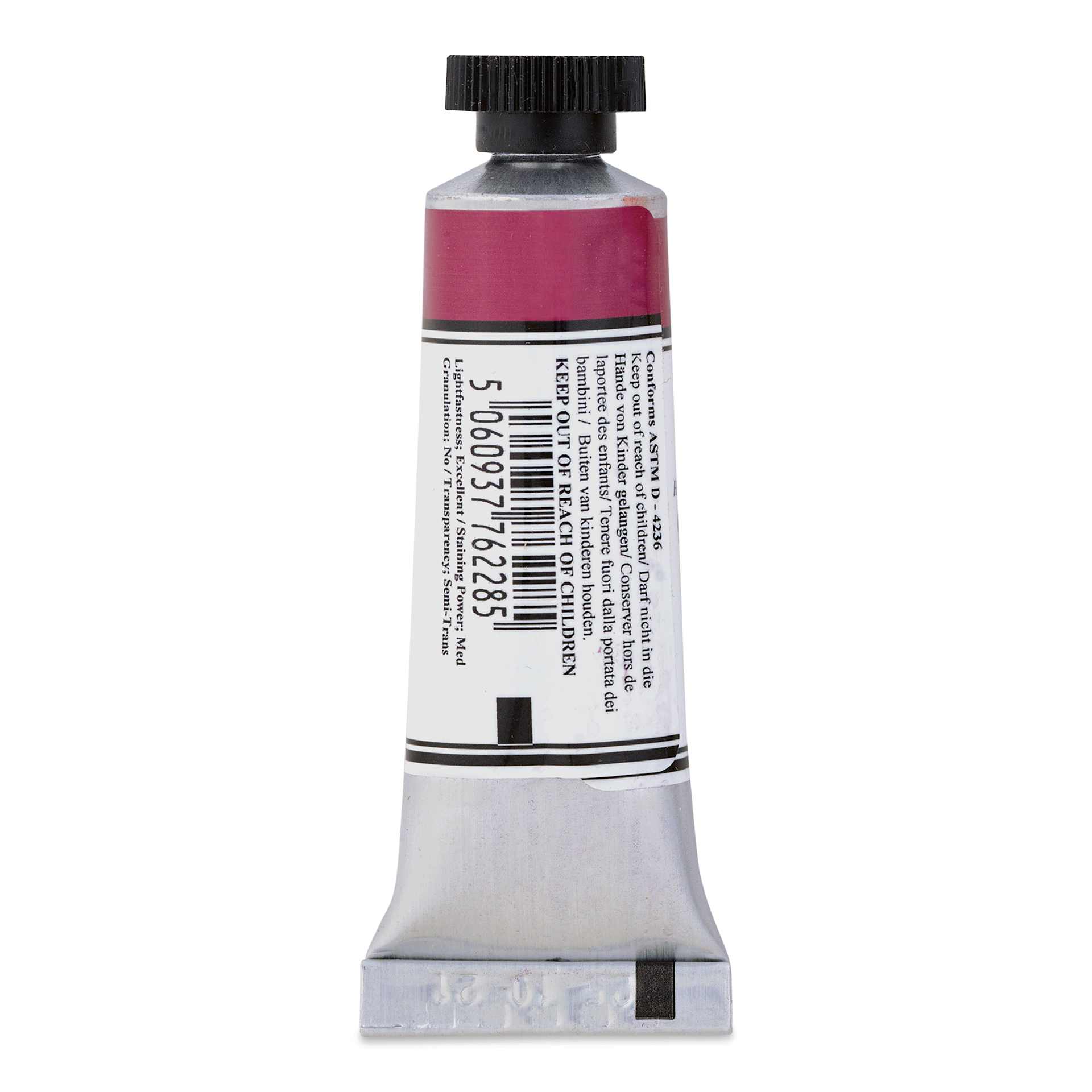 Michael Harding Artists Watercolor - Quinacridone Purple, 15 ml back