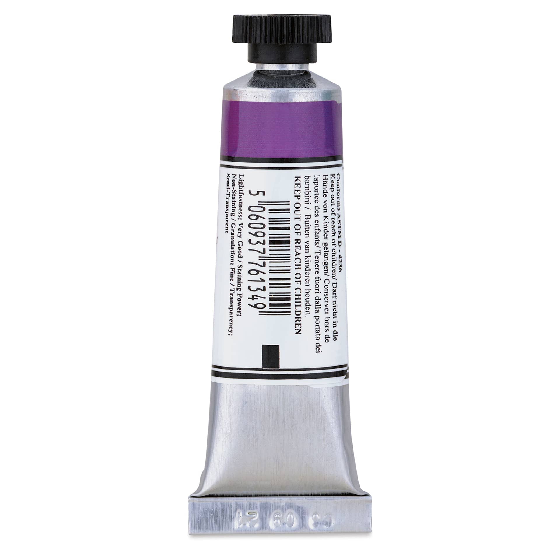Michael Harding Artists Watercolor - Belladonna, 15 ml back