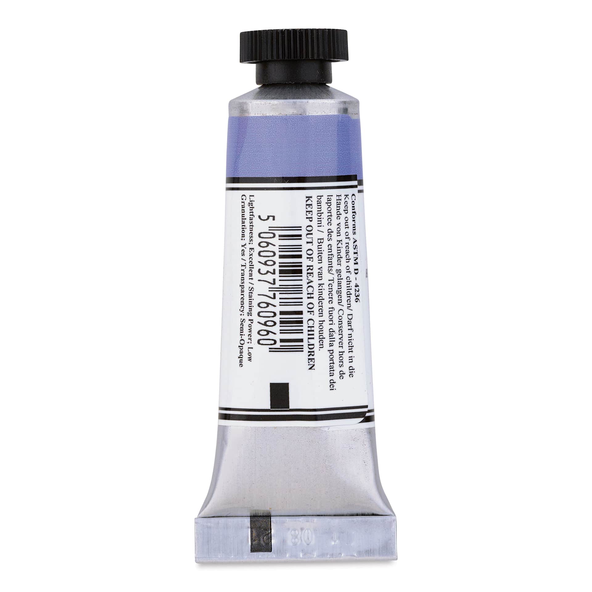 Michael Harding Artists Watercolor - Pale Violet, 15 ml back