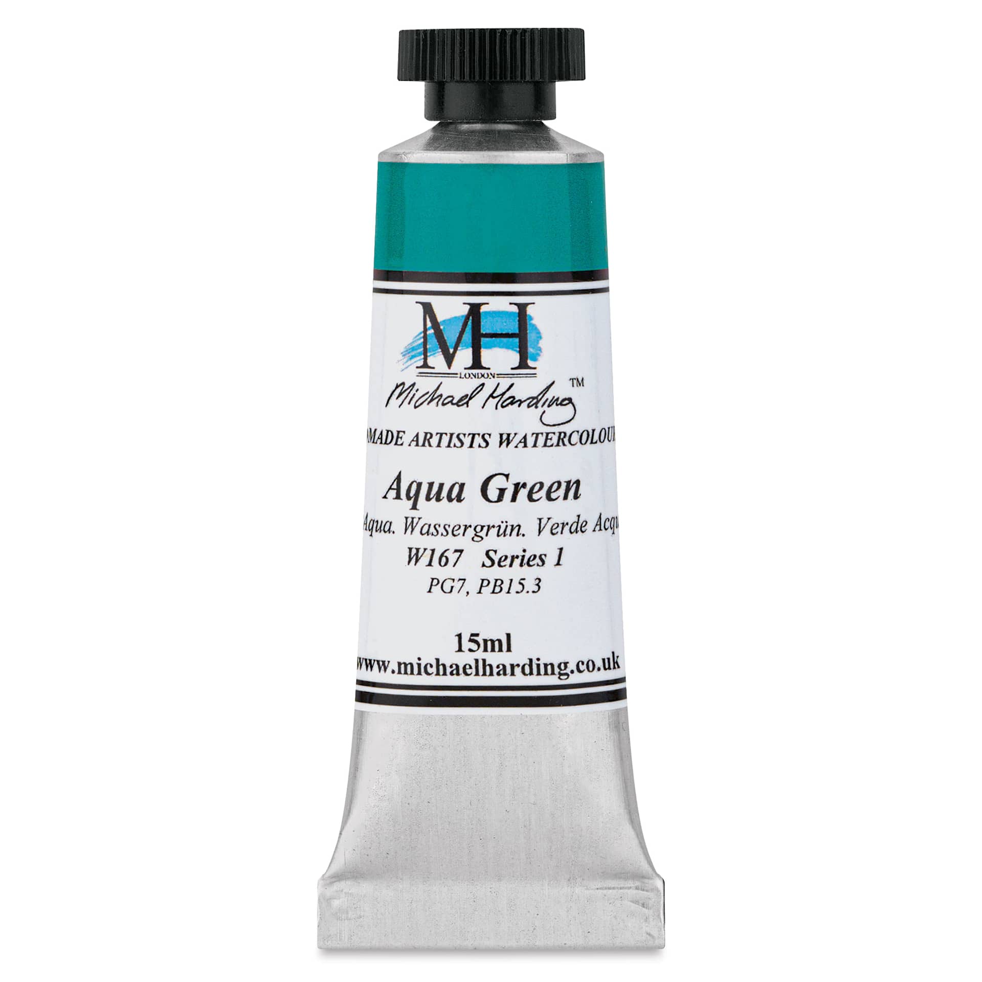 Michael Harding Artists Watercolor - Aqua Green, 15 ml